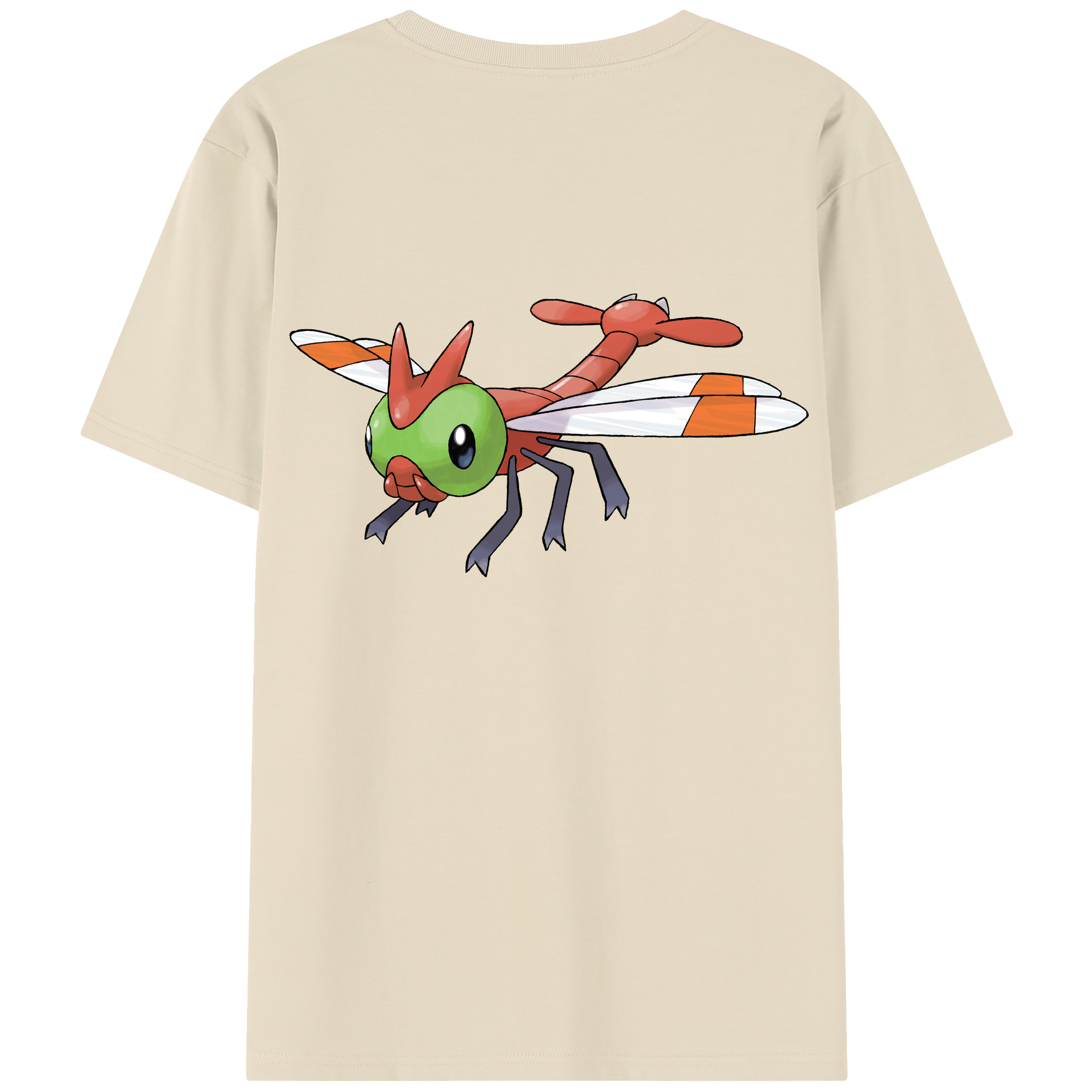 （画像用） ポケットモンスター Pokémon 綿100％半袖Tシャツ（背面プリント）
