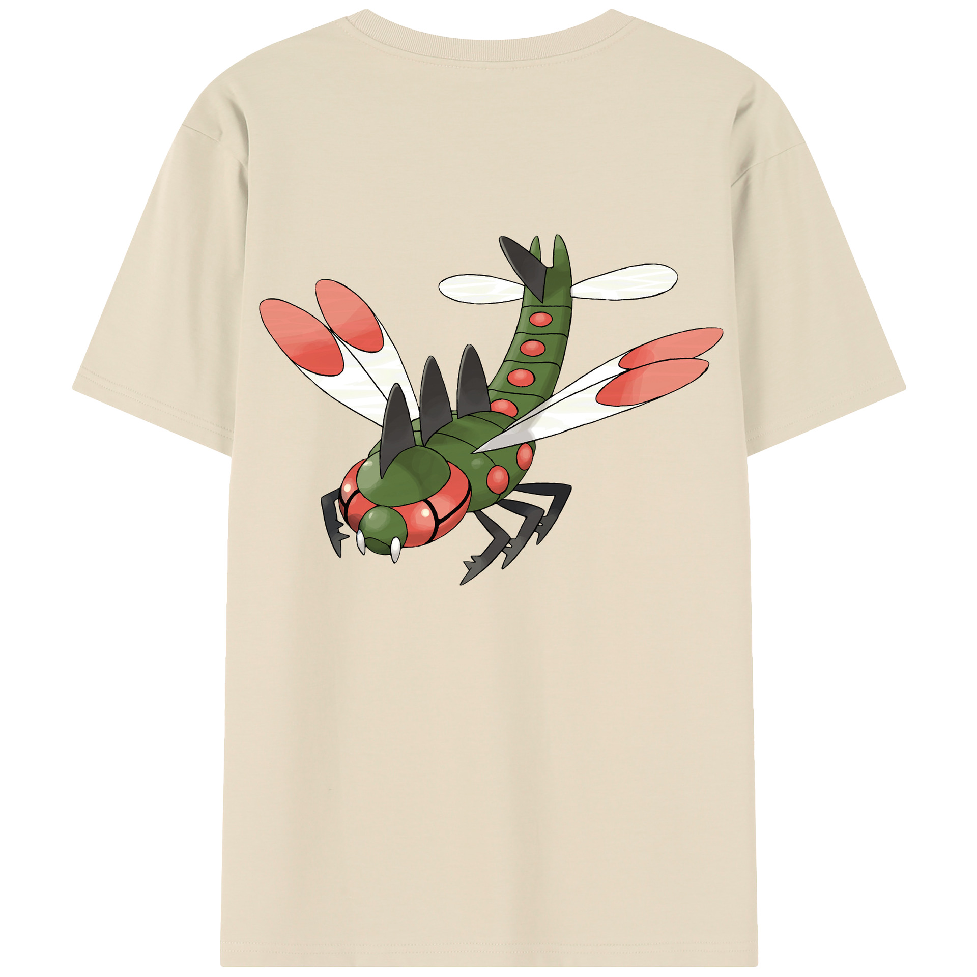 （画像用） ポケットモンスター Pokémon 綿100％半袖Tシャツ（背面プリント）