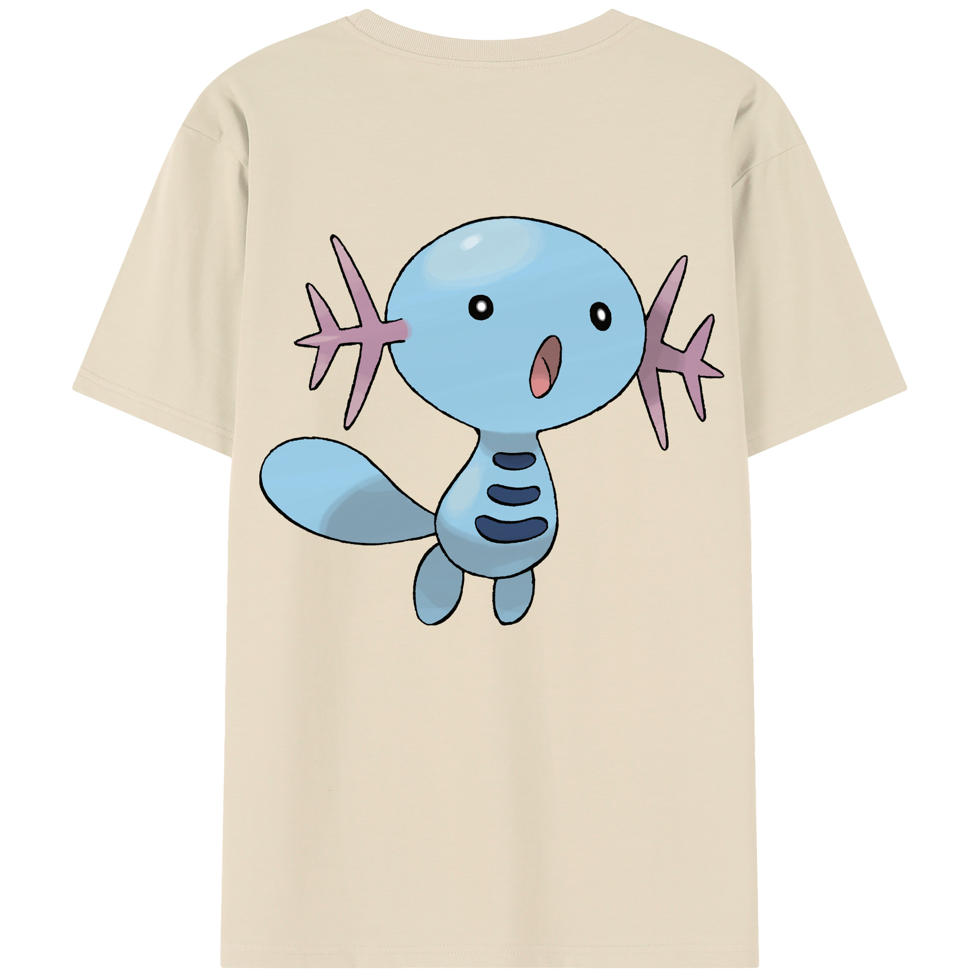 （画像用） ポケットモンスター Pokémon 綿100％半袖Tシャツ（背面プリント）