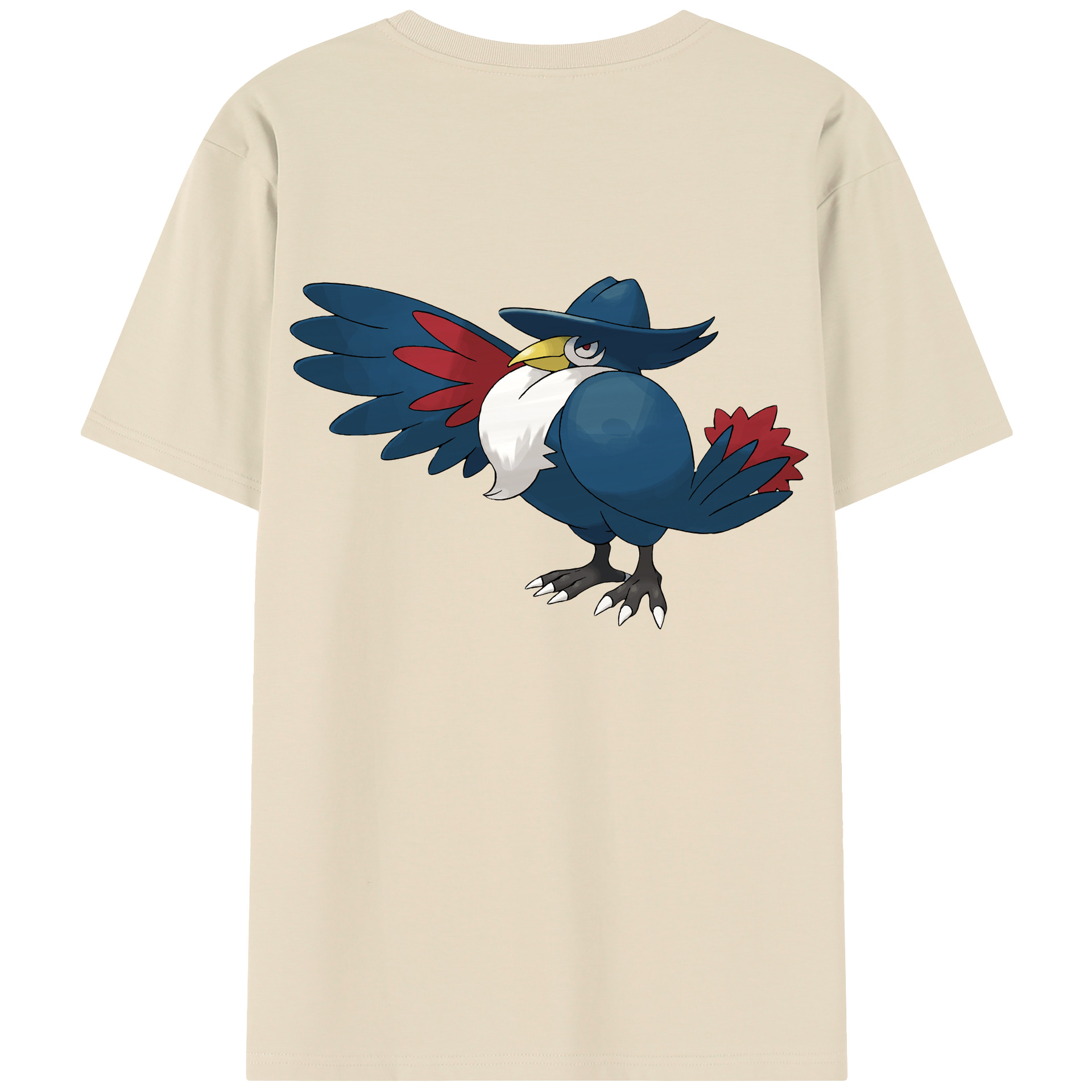（画像用） ポケットモンスター Pokémon 綿100％半袖Tシャツ（背面プリント）