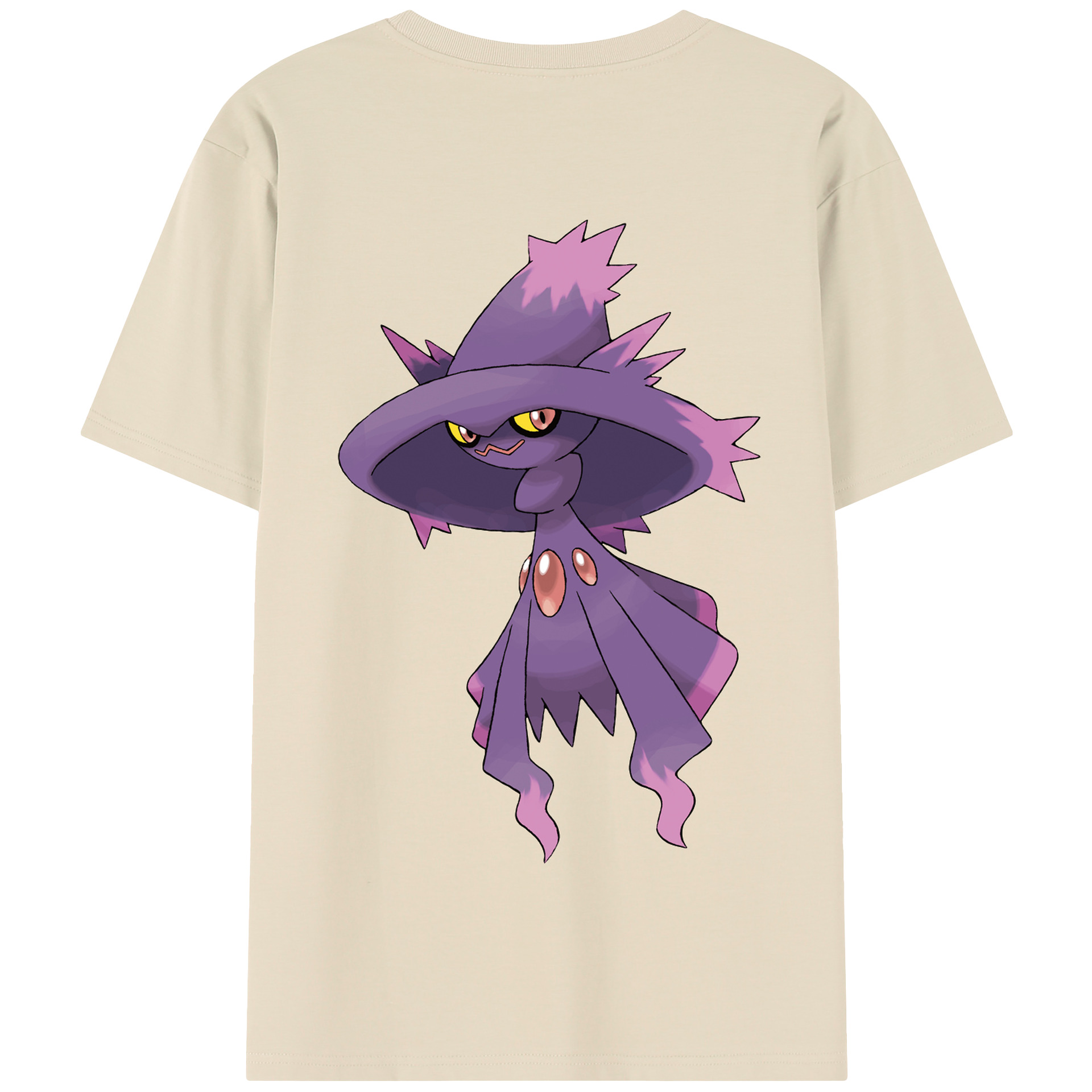 （画像用） ポケットモンスター Pokémon 綿100％半袖Tシャツ（背面プリント）
