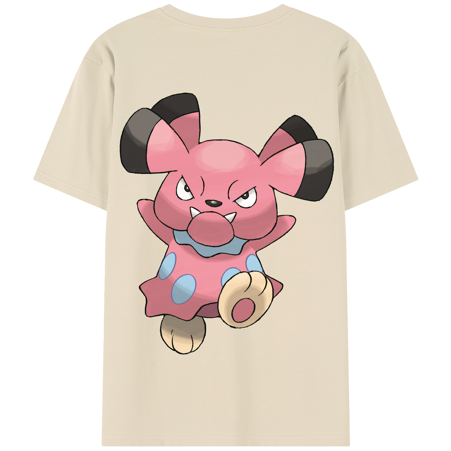 （画像用） ポケットモンスター Pokémon 綿100％半袖Tシャツ（背面プリント）