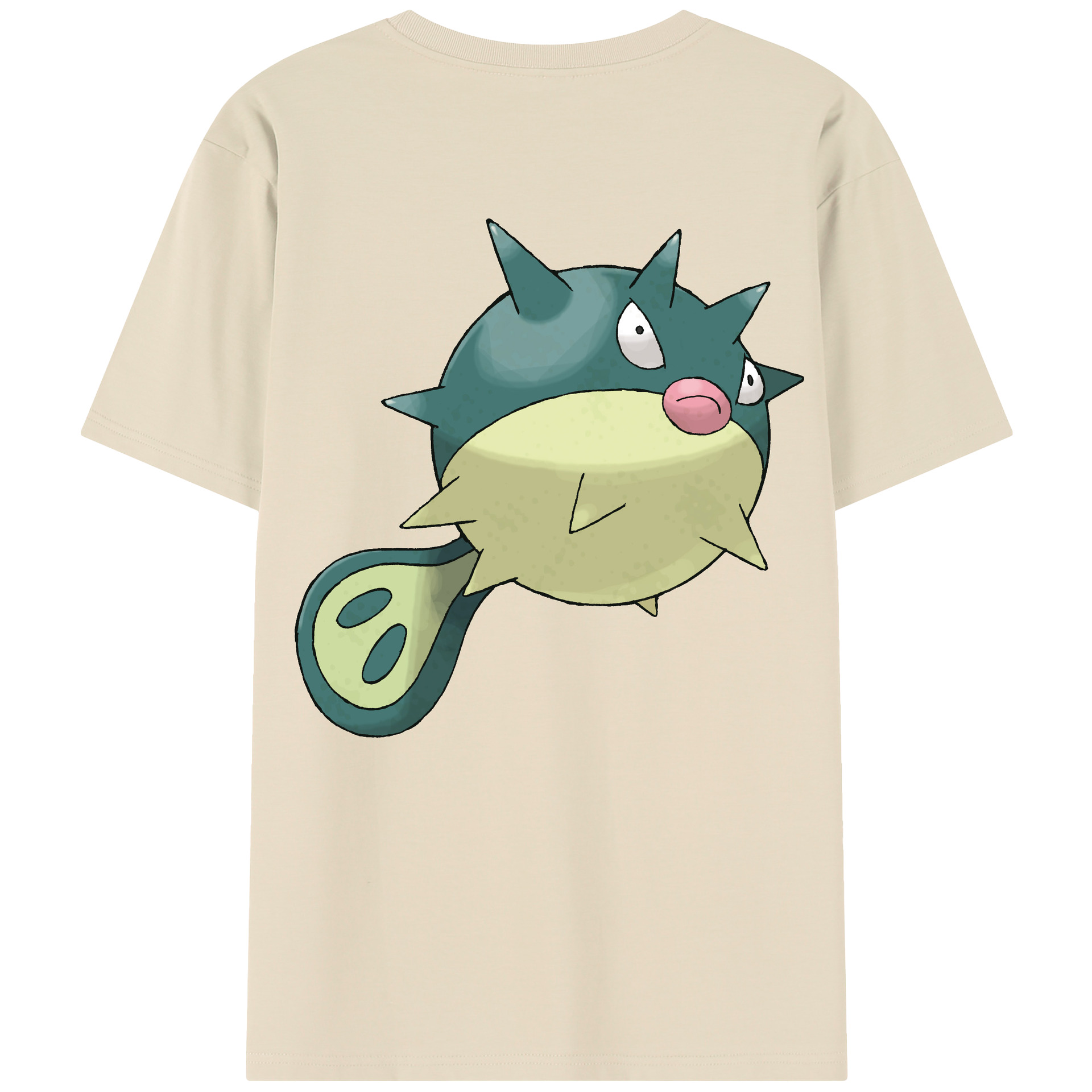 （画像用） ポケットモンスター Pokémon 綿100％半袖Tシャツ（背面プリント）