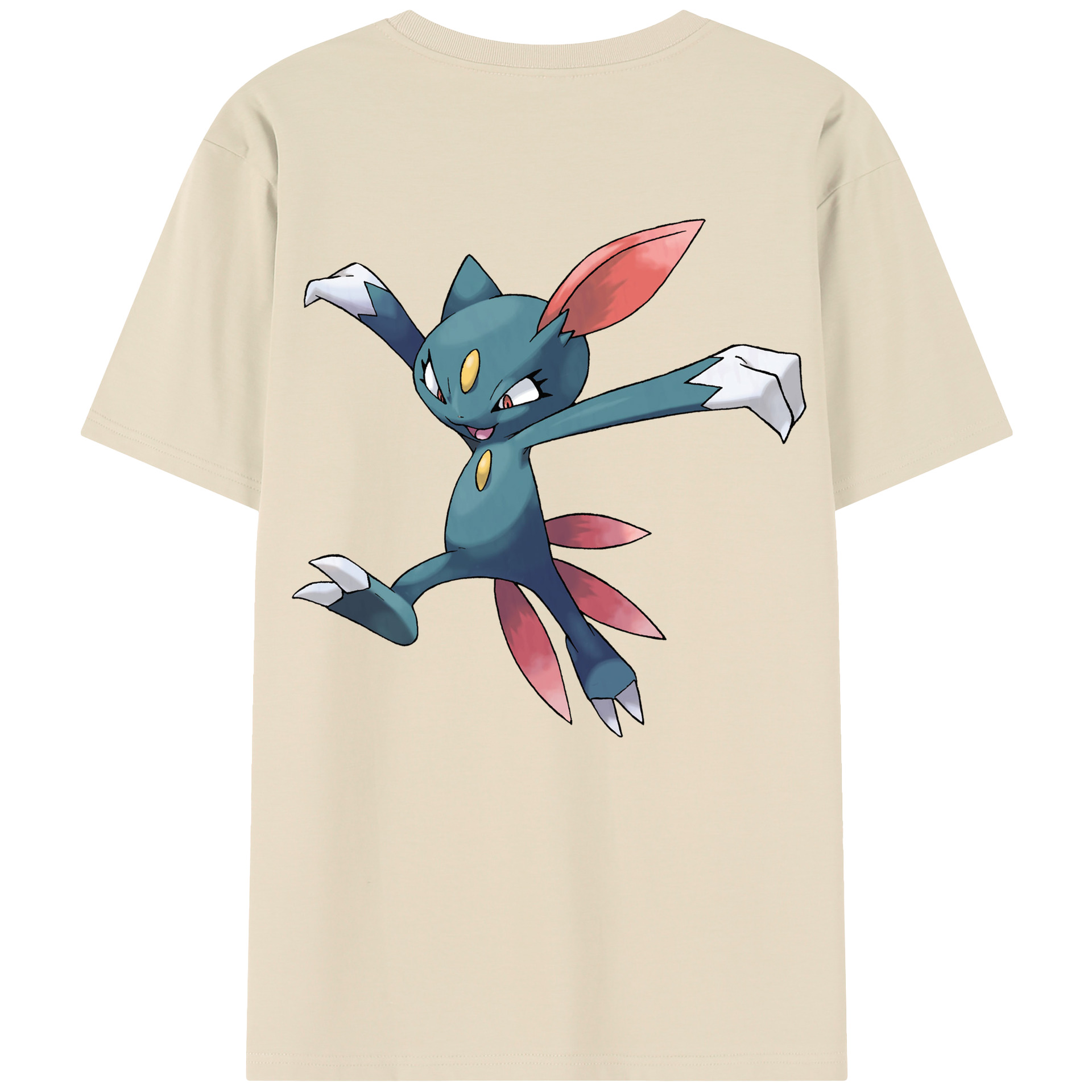 （画像用） ポケットモンスター Pokémon 綿100％半袖Tシャツ（背面プリント）