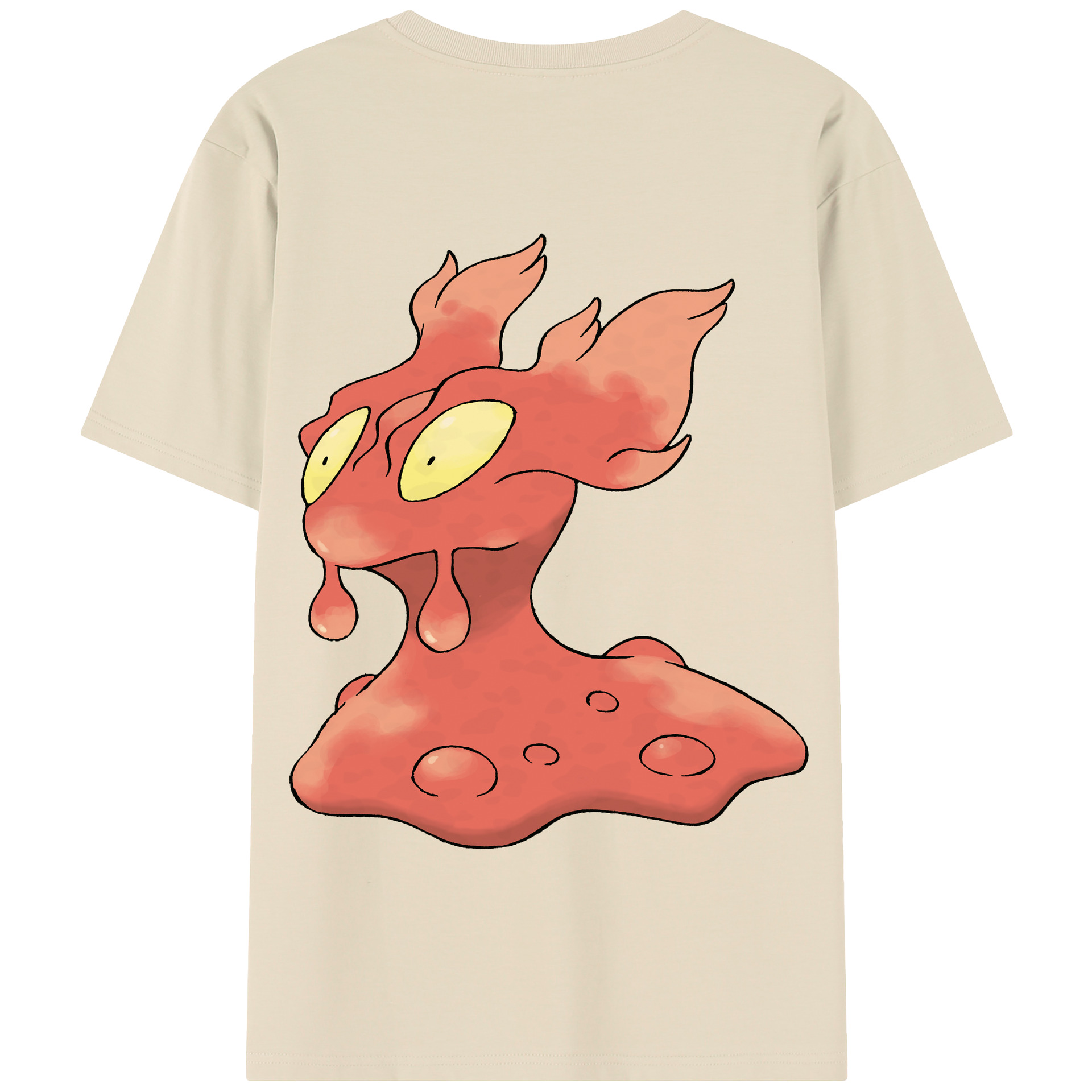 （画像用） ポケットモンスター Pokémon 綿100％半袖Tシャツ（背面プリント）