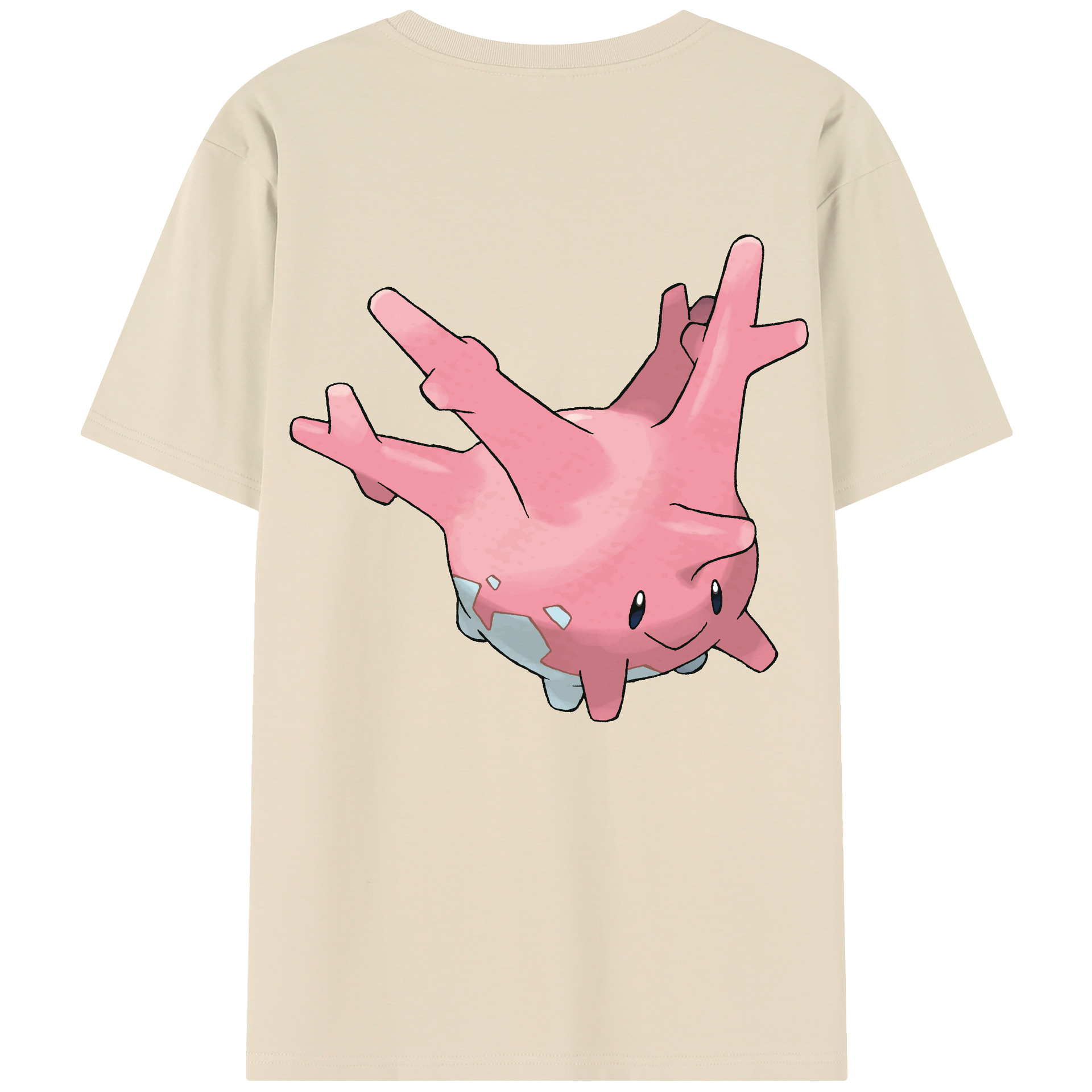 （画像用） ポケットモンスター Pokémon 綿100％半袖Tシャツ（背面プリント）