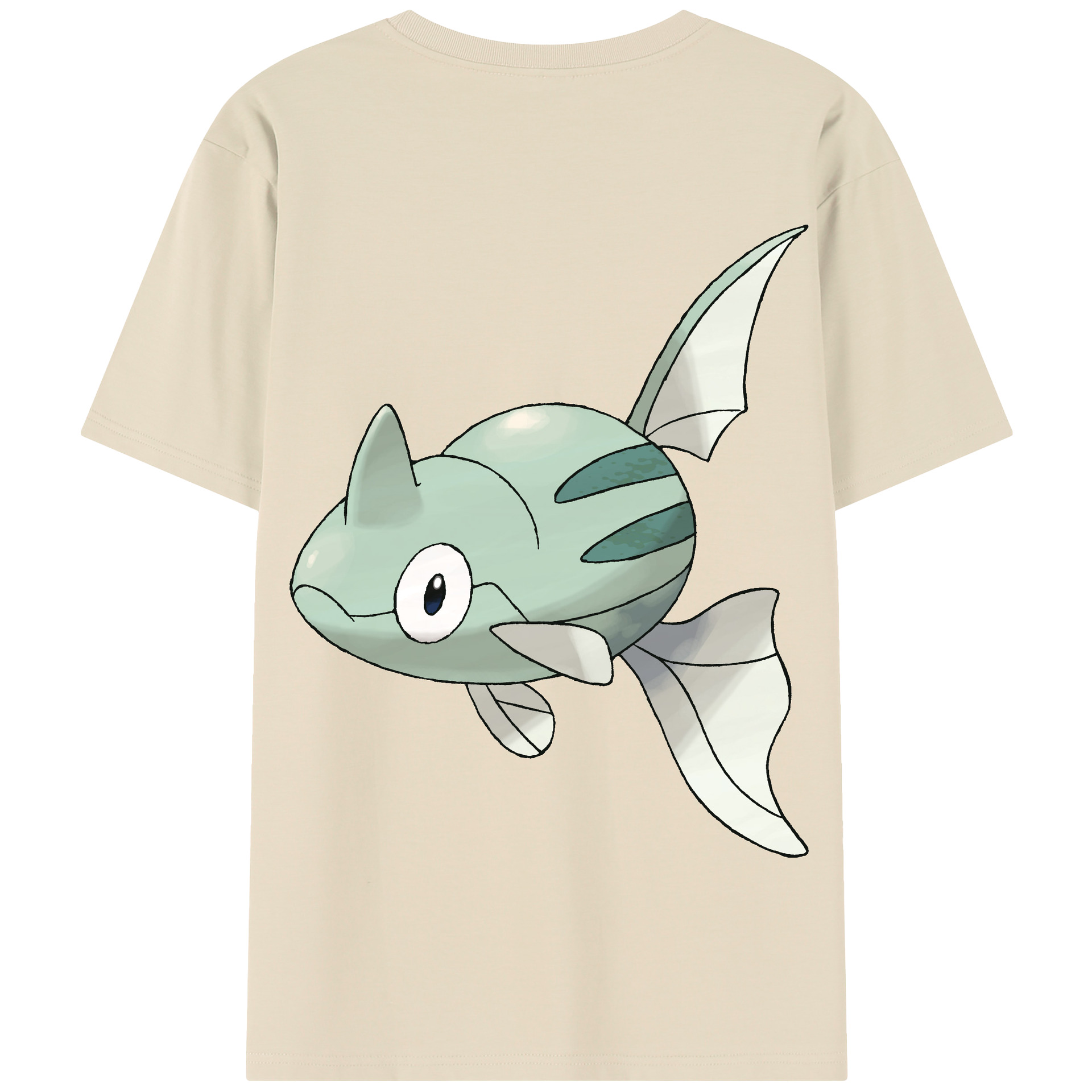 （画像用） ポケットモンスター Pokémon 綿100％半袖Tシャツ（背面プリント）