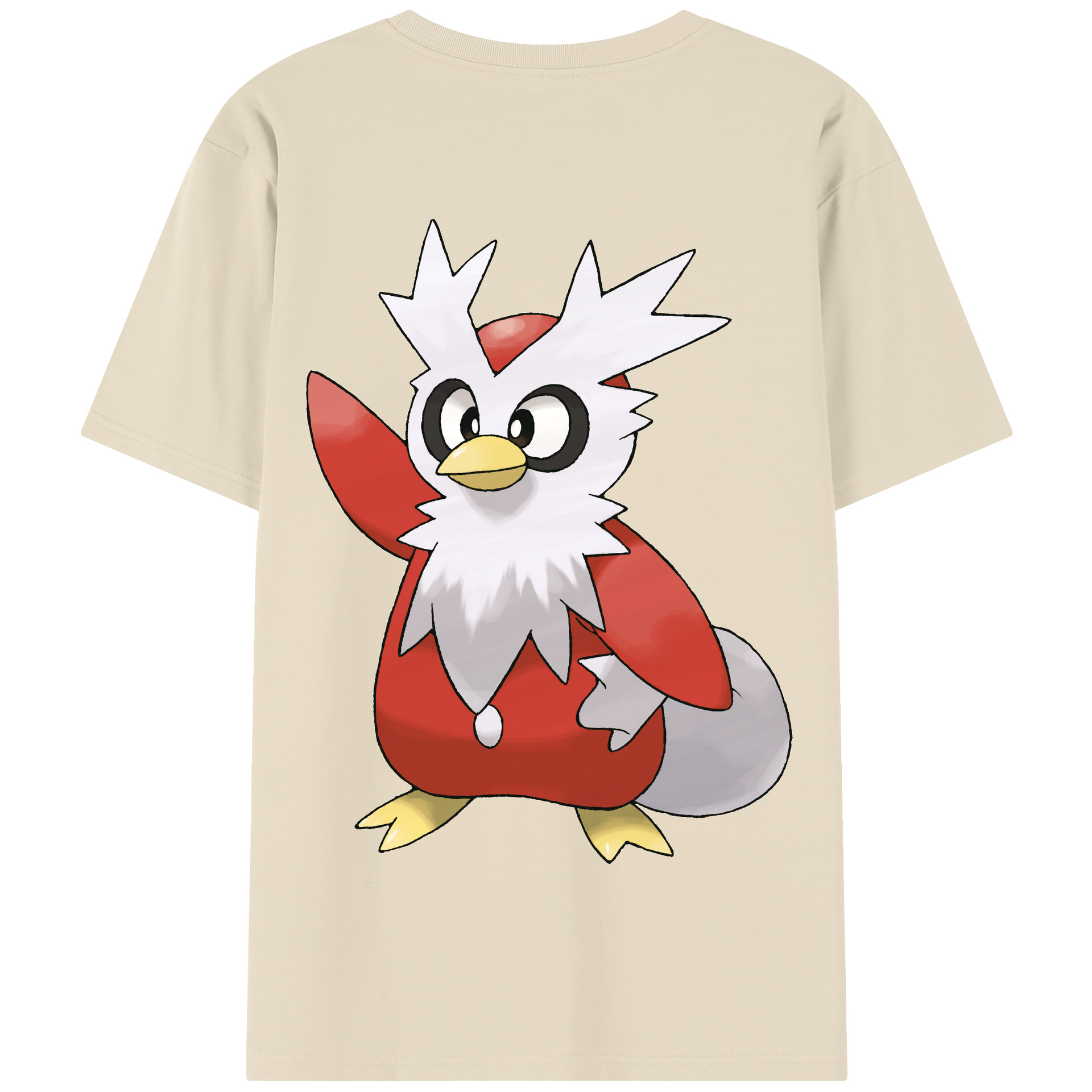 （画像用） ポケットモンスター Pokémon 綿100％半袖Tシャツ（背面プリント）