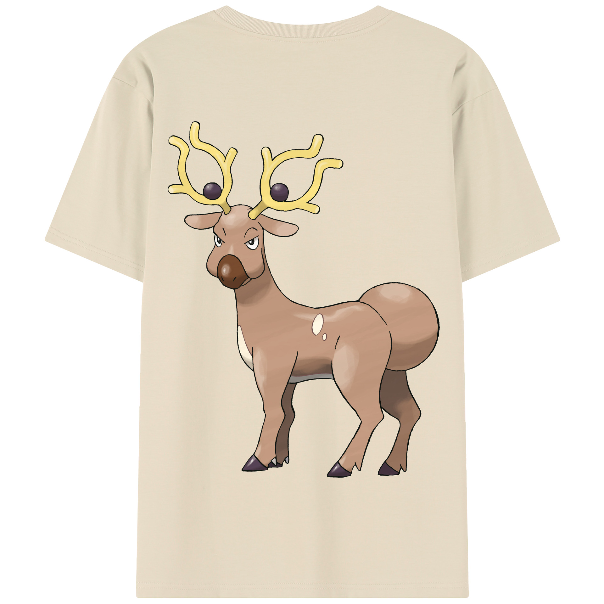 （画像用） ポケットモンスター Pokémon 綿100％半袖Tシャツ（背面プリント）
