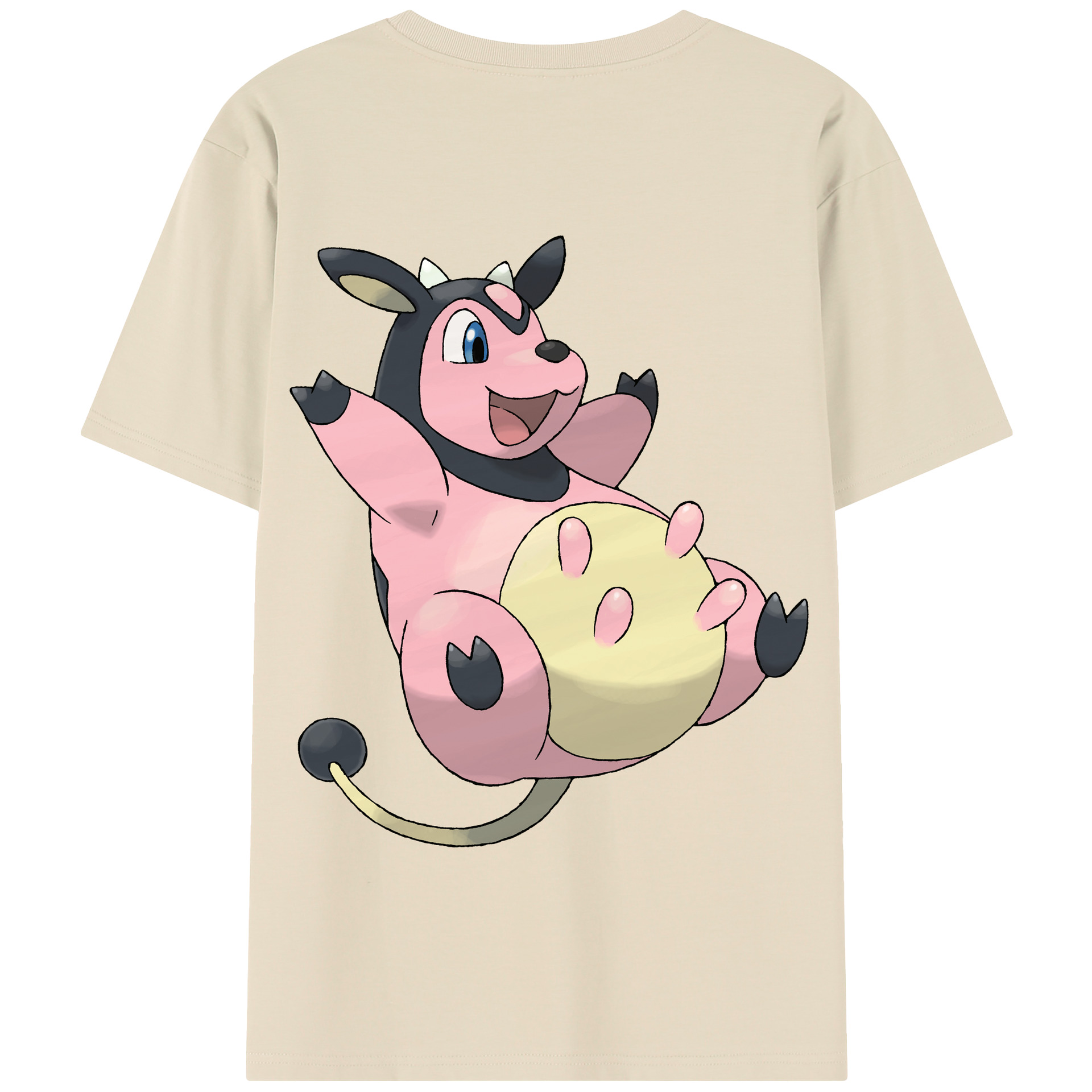 （画像用） ポケットモンスター Pokémon 綿100％半袖Tシャツ（背面プリント）