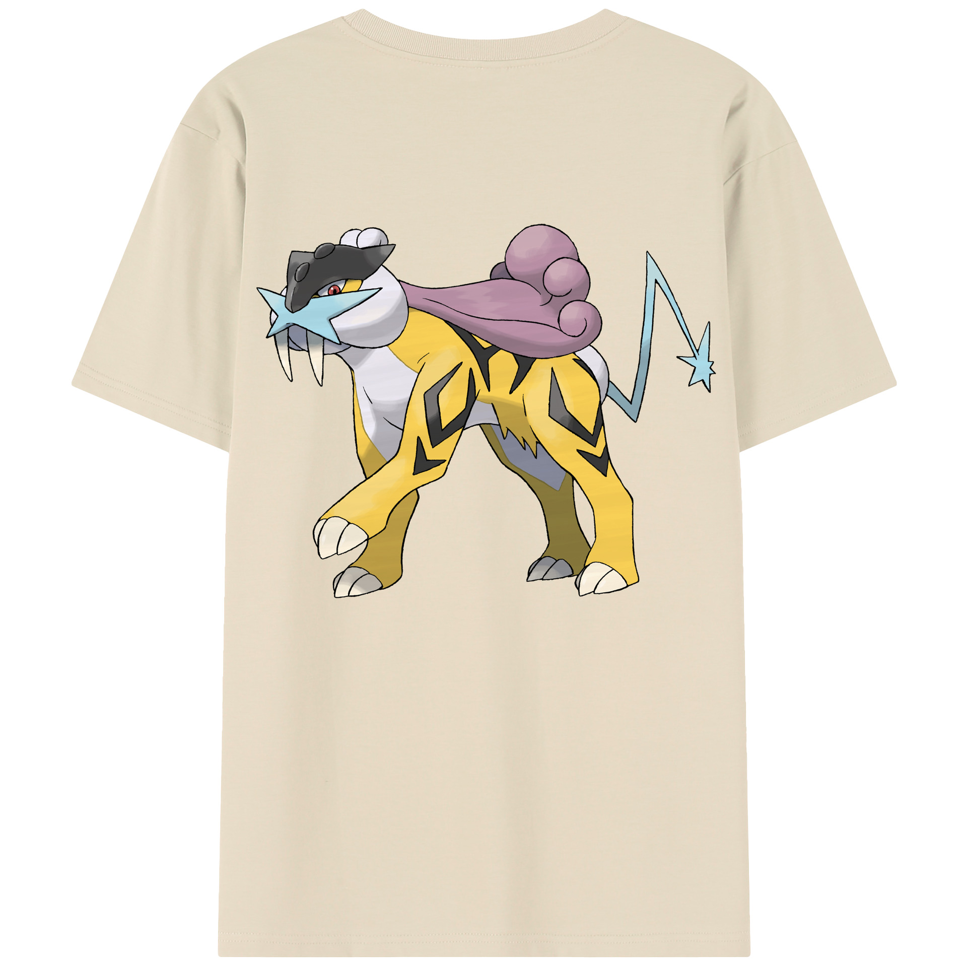 （画像用） ポケットモンスター Pokémon 綿100％半袖Tシャツ（背面プリント）