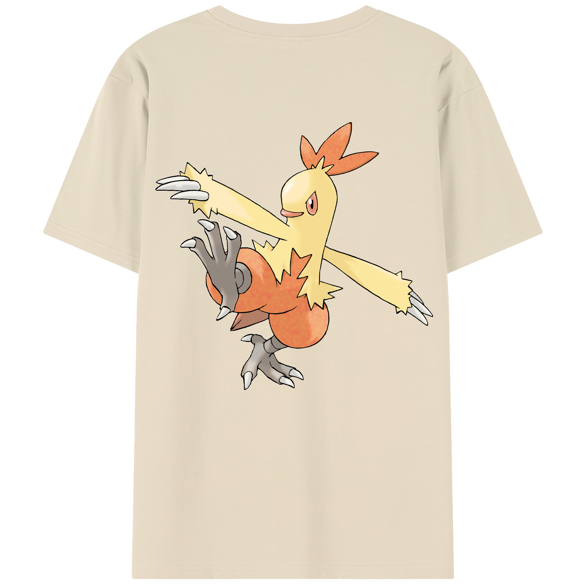 （画像用） ポケットモンスター Pokémon 綿100％半袖Tシャツ（背面プリント）