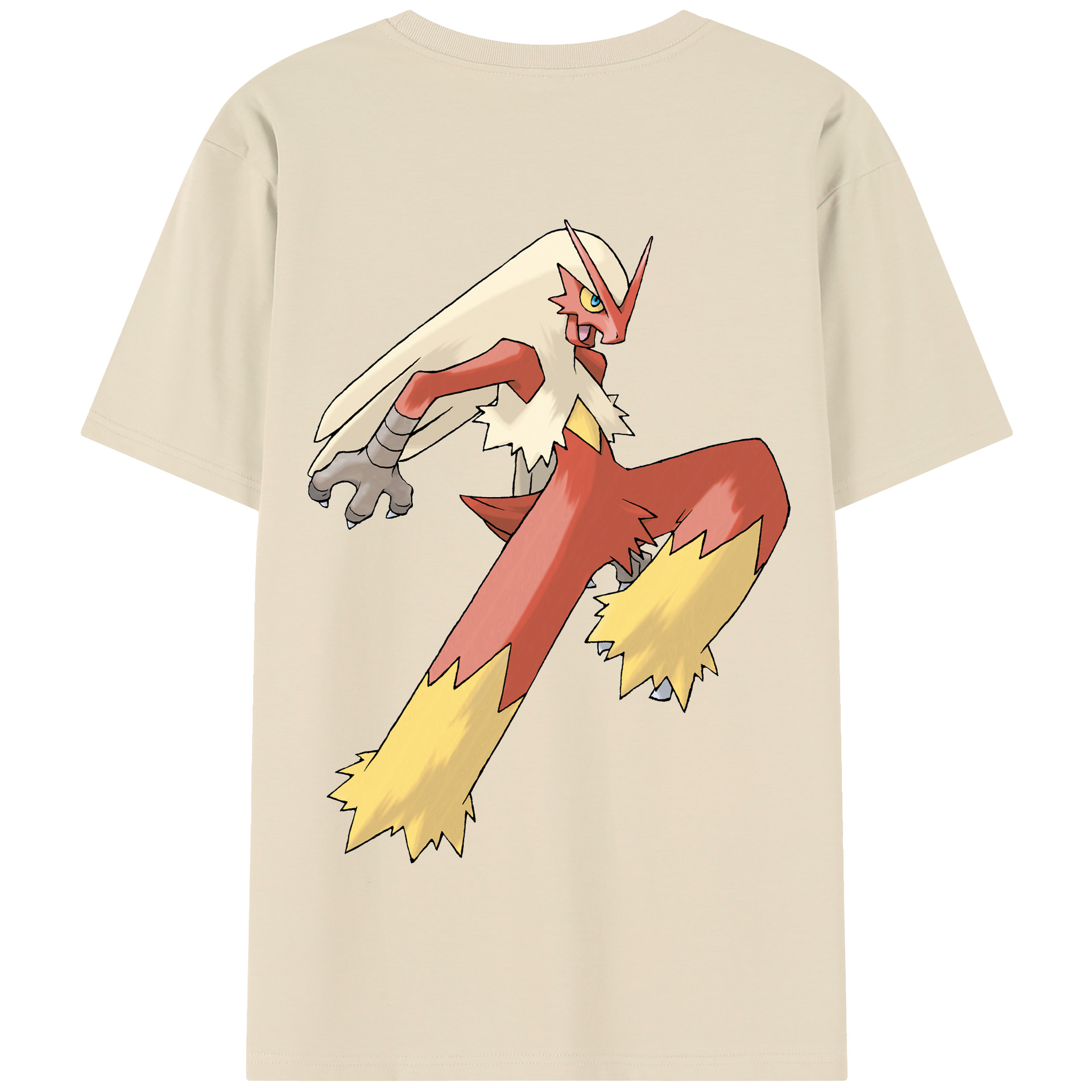 （画像用） ポケットモンスター Pokémon 綿100％半袖Tシャツ（背面プリント）