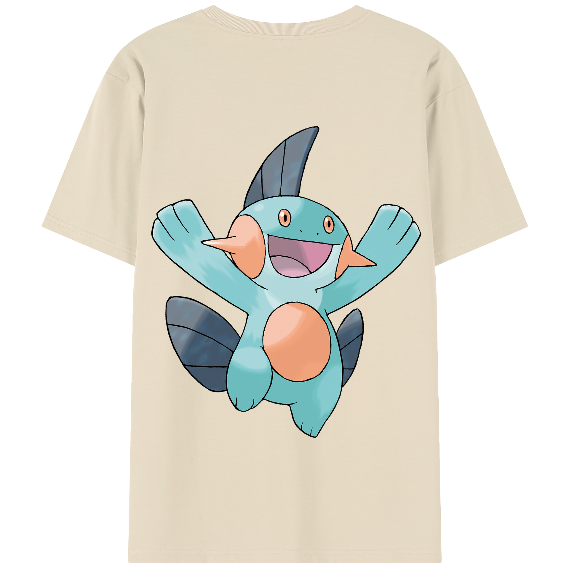 （画像用） ポケットモンスター Pokémon 綿100％半袖Tシャツ（背面プリント）