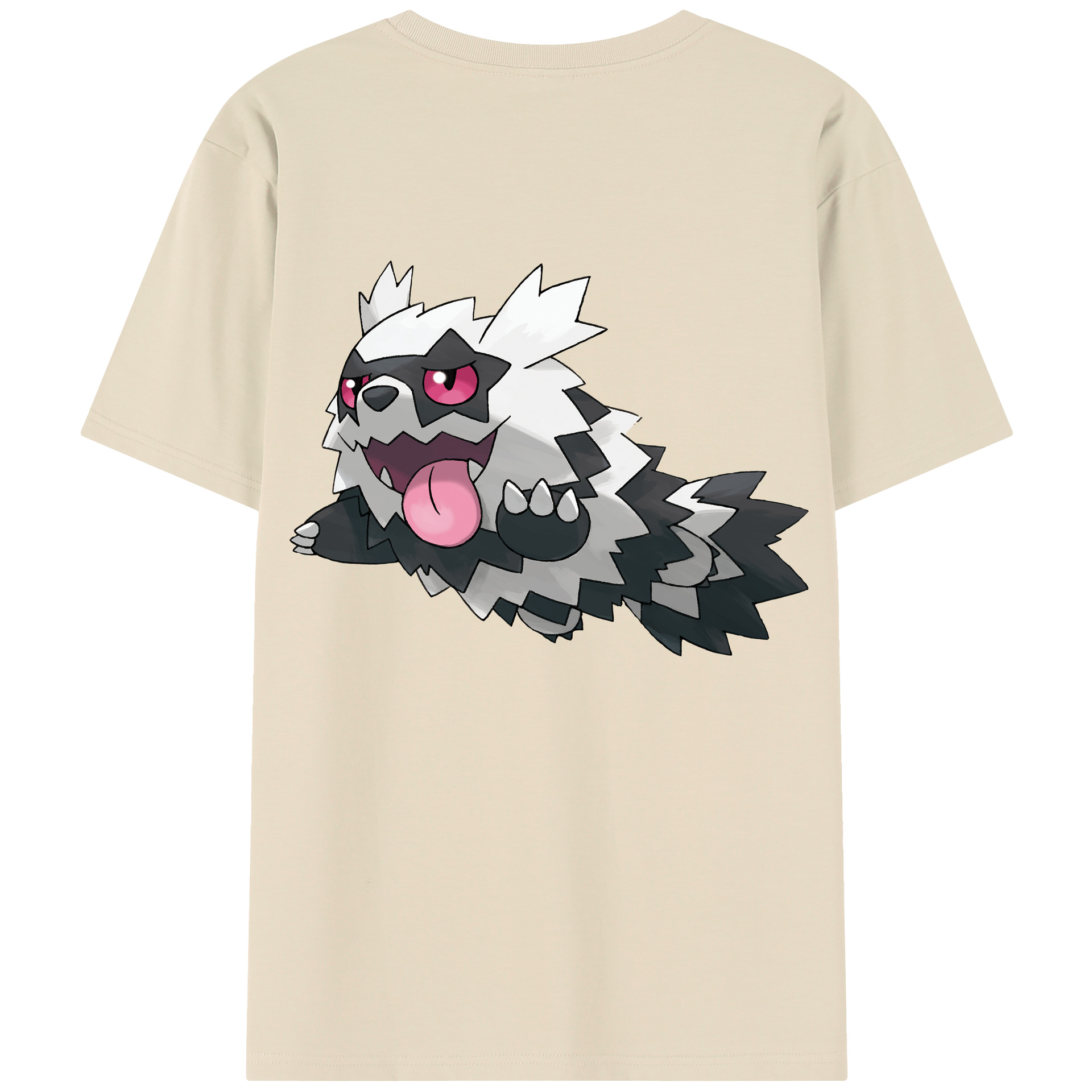 （画像用） ポケットモンスター Pokémon 綿100％半袖Tシャツ（背面プリント）