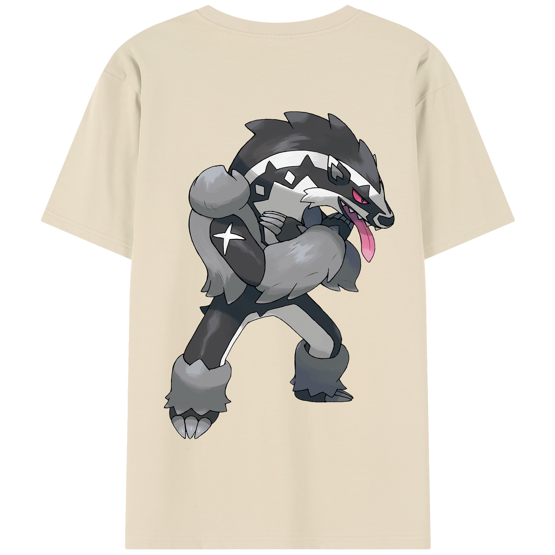 （画像用） ポケットモンスター Pokémon 綿100％半袖Tシャツ（背面プリント）