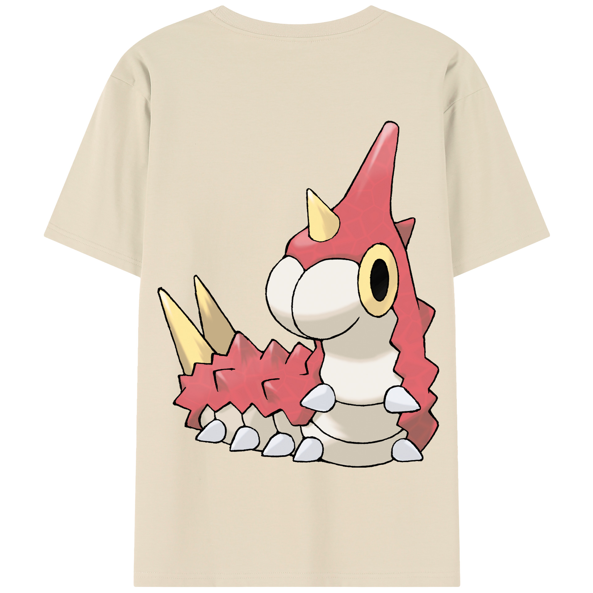 （画像用） ポケットモンスター Pokémon 綿100％半袖Tシャツ（背面プリント）