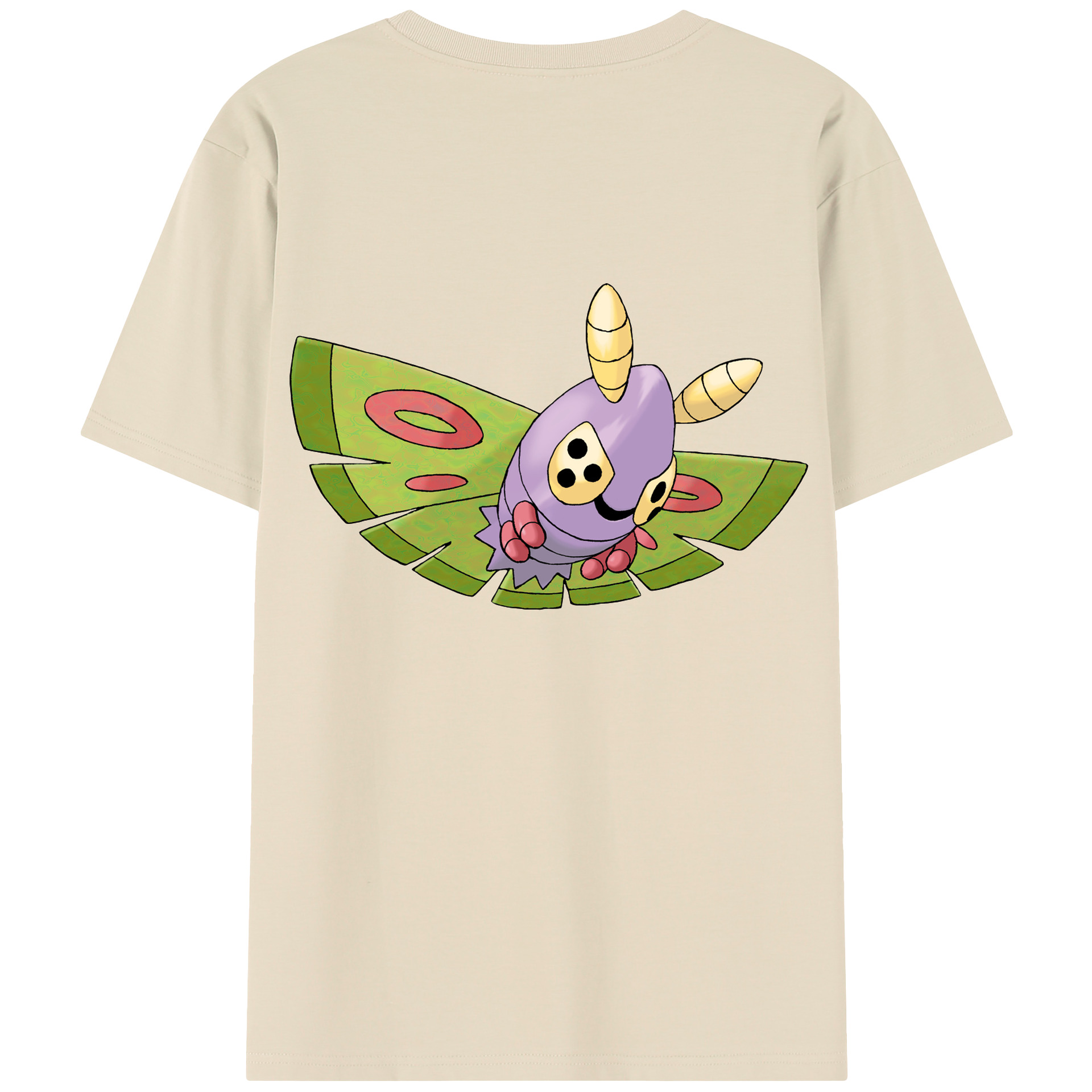 （画像用） ポケットモンスター Pokémon 綿100％半袖Tシャツ（背面プリント）