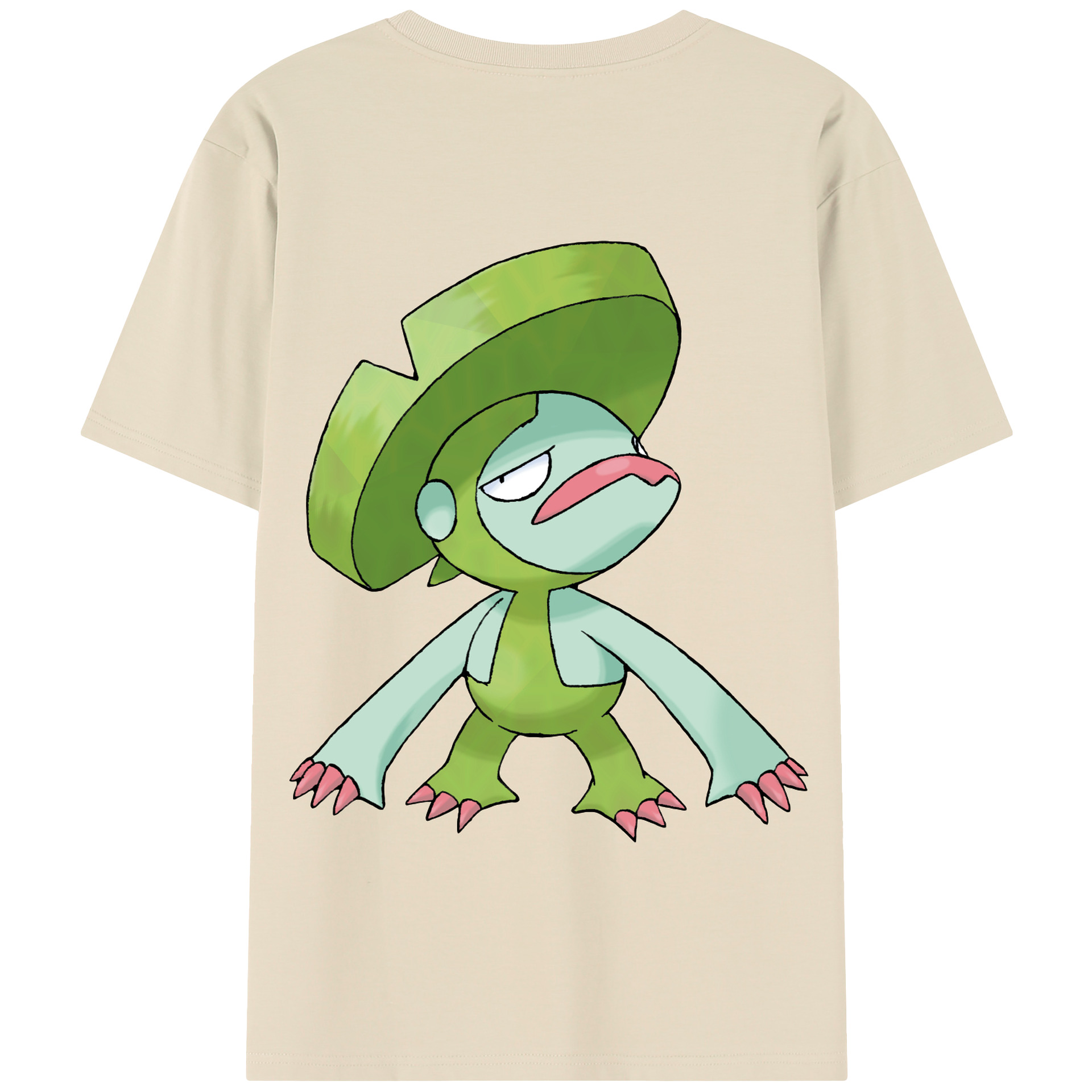 （画像用） ポケットモンスター Pokémon 綿100％半袖Tシャツ（背面プリント）