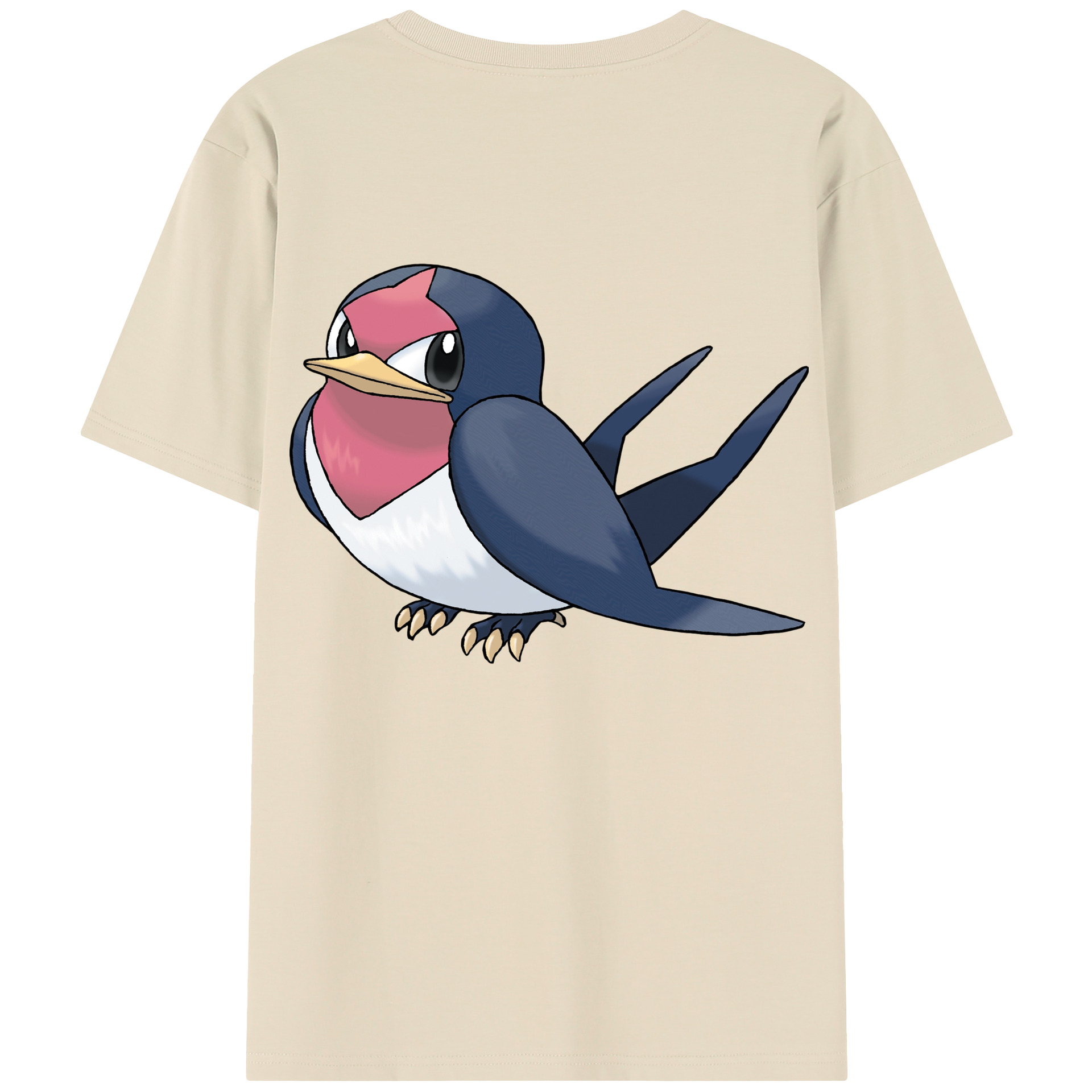 （画像用） ポケットモンスター Pokémon 綿100％半袖Tシャツ（背面プリント）