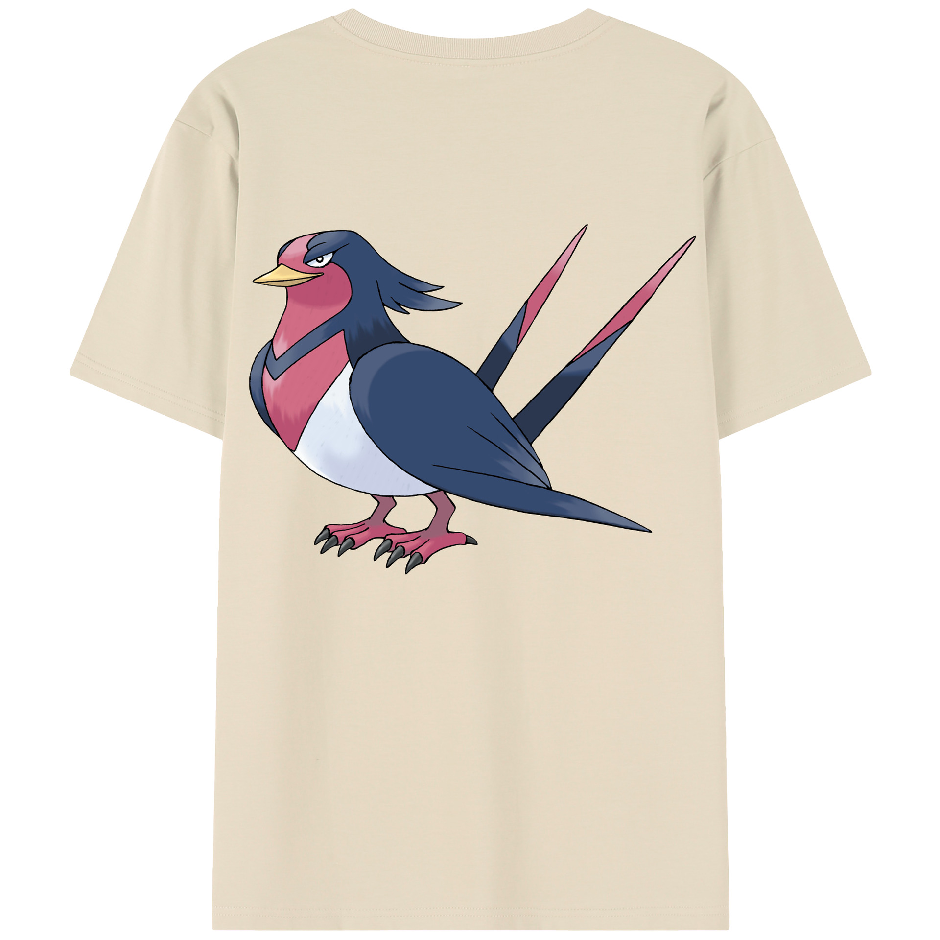（画像用） ポケットモンスター Pokémon 綿100％半袖Tシャツ（背面プリント）
