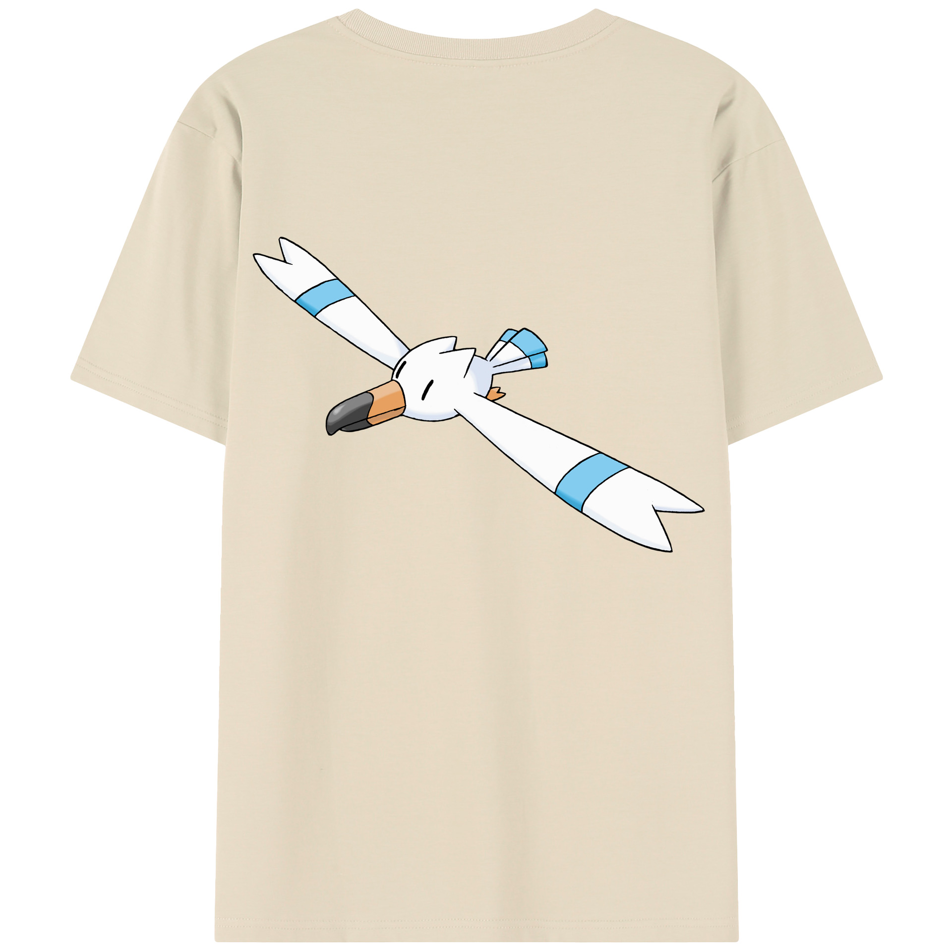 （画像用） ポケットモンスター Pokémon 綿100％半袖Tシャツ（背面プリント）