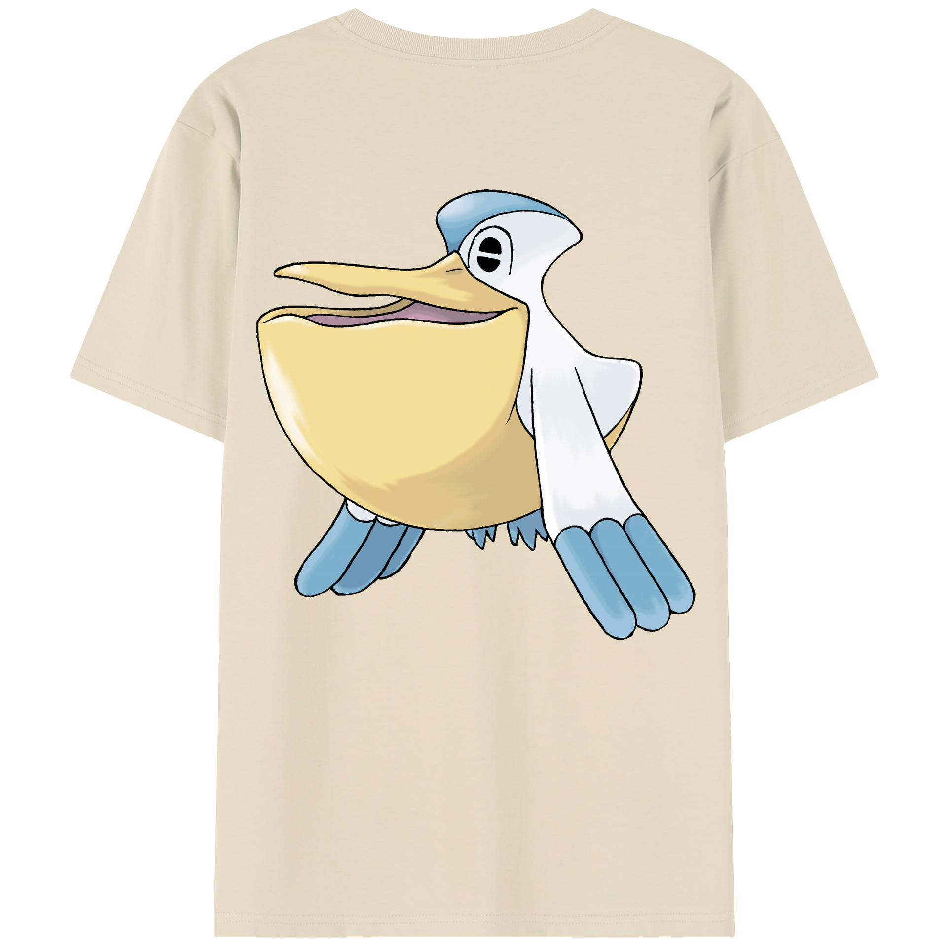 （画像用） ポケットモンスター Pokémon 綿100％半袖Tシャツ（背面プリント）