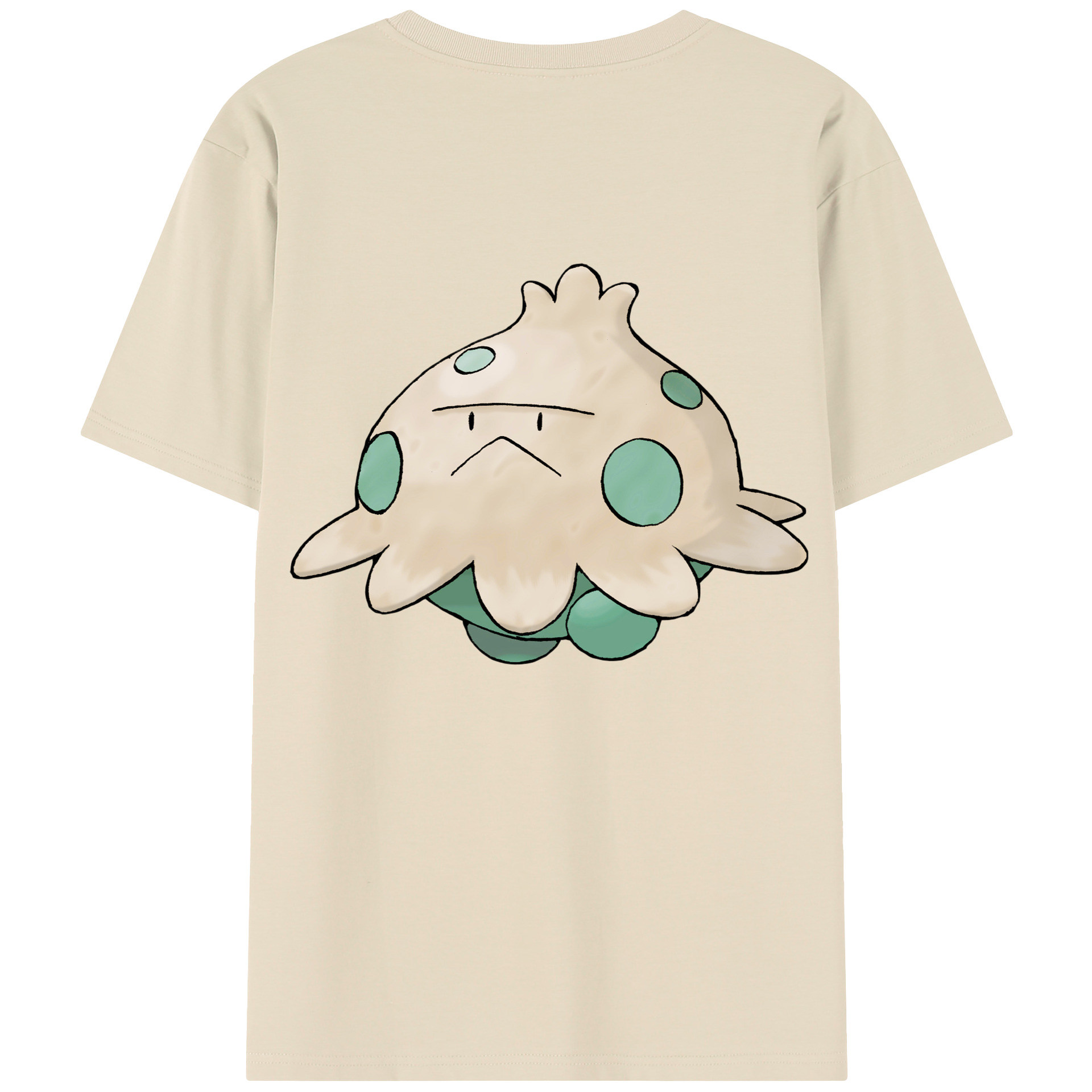 （画像用） ポケットモンスター Pokémon 綿100％半袖Tシャツ（背面プリント）