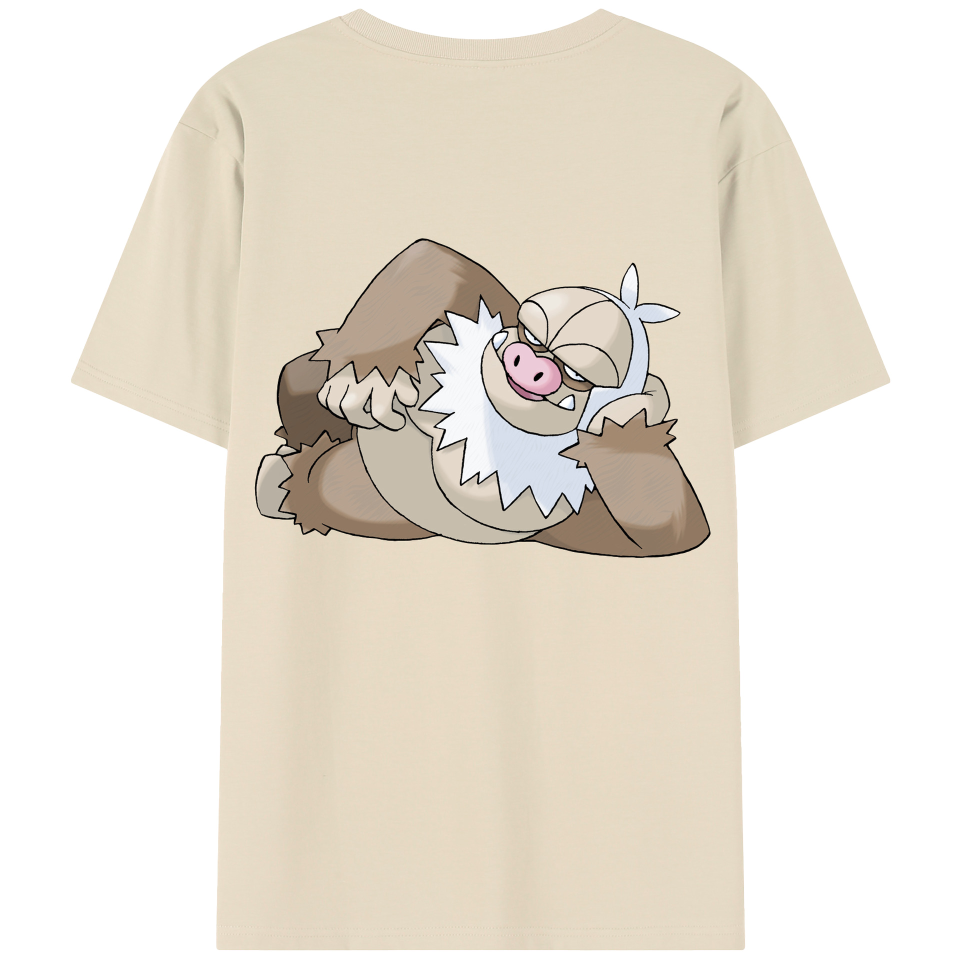 （画像用） ポケットモンスター Pokémon 綿100％半袖Tシャツ（背面プリント）