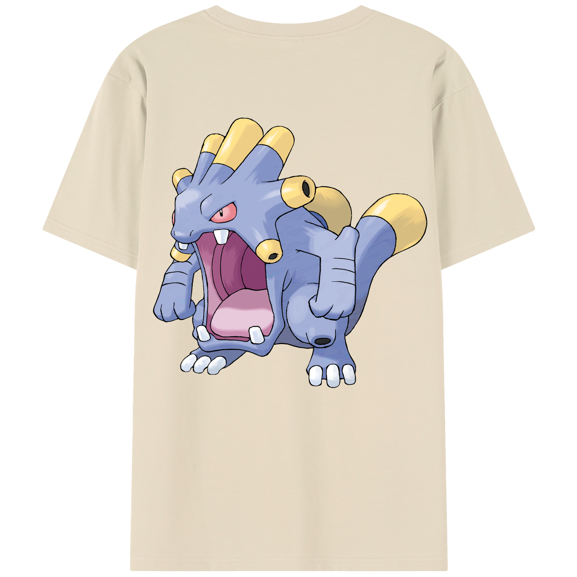 （画像用） ポケットモンスター Pokémon 綿100％半袖Tシャツ（背面プリント）