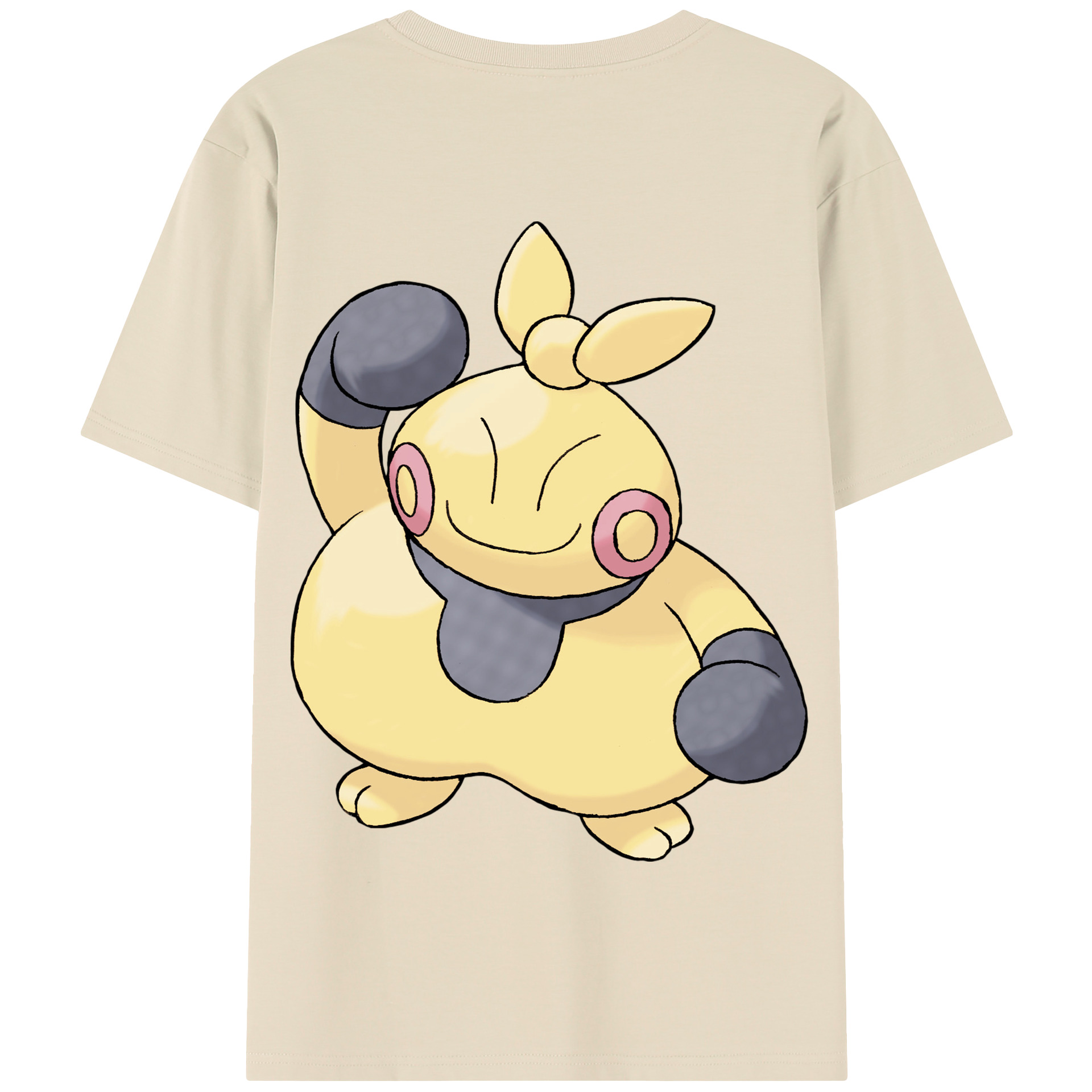 （画像用） ポケットモンスター Pokémon 綿100％半袖Tシャツ（背面プリント）