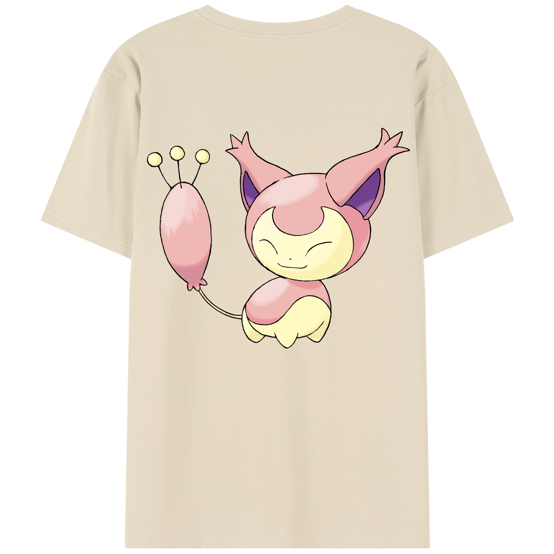 （画像用） ポケットモンスター Pokémon 綿100％半袖Tシャツ（背面プリント）