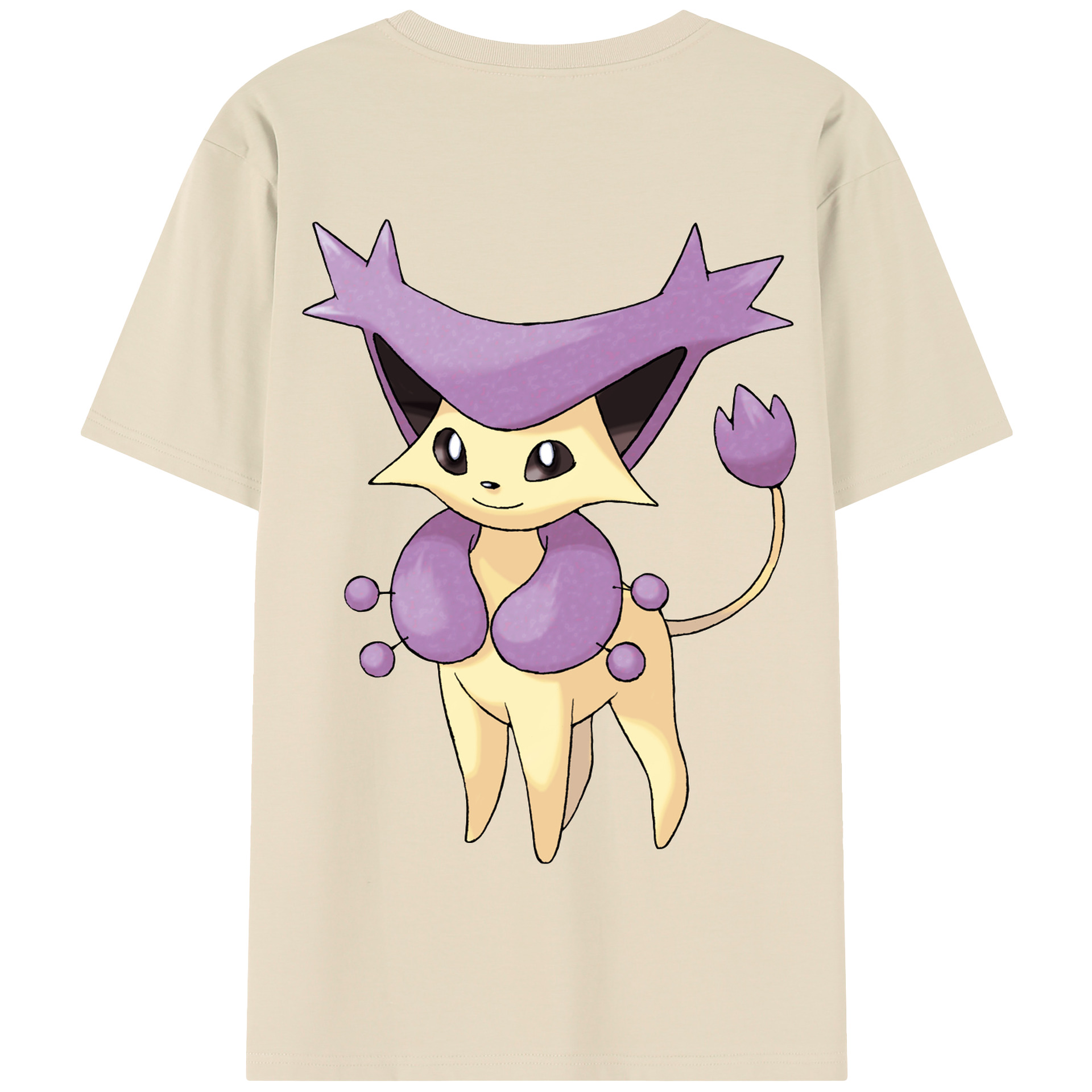 （画像用） ポケットモンスター Pokémon 綿100％半袖Tシャツ（背面プリント）