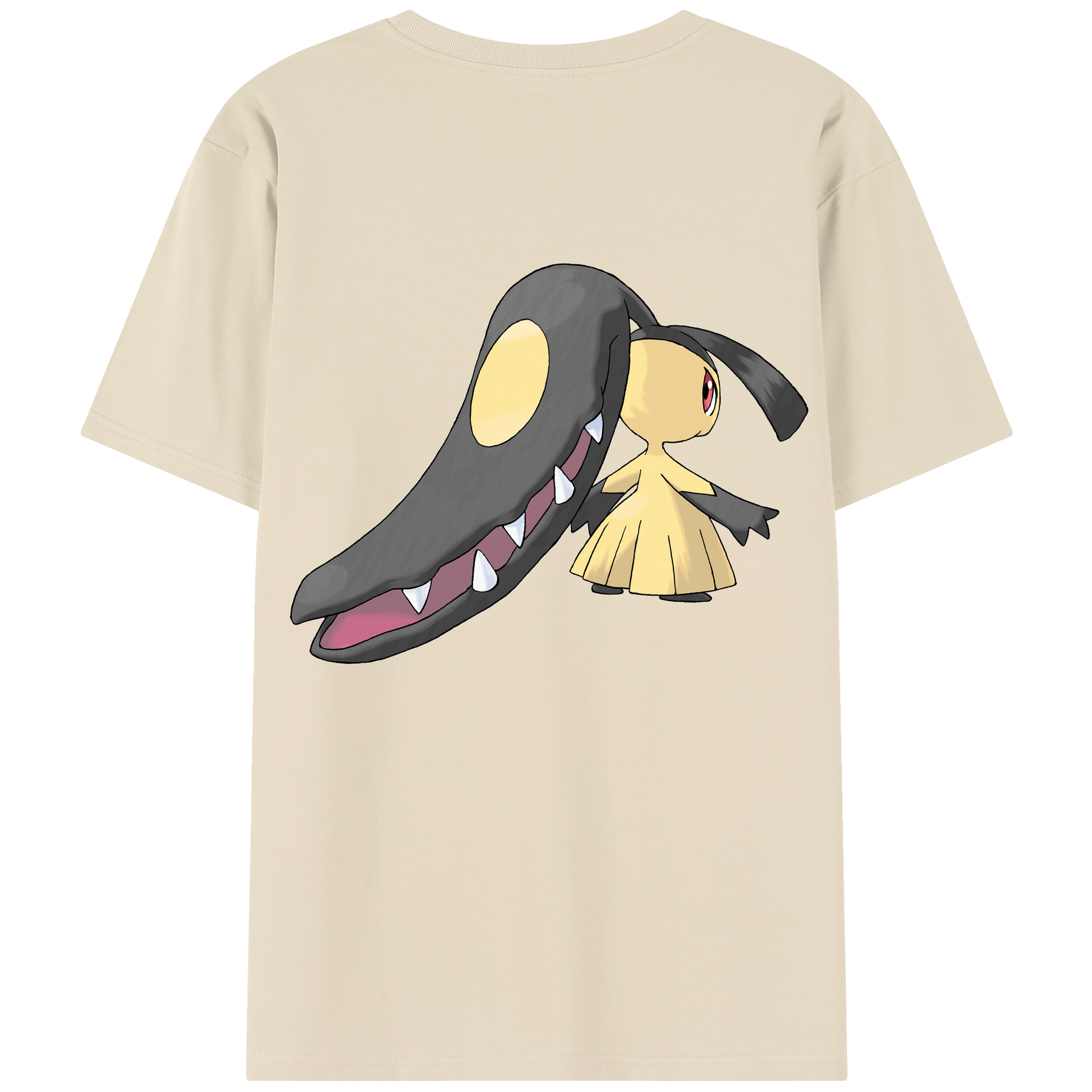 （画像用） ポケットモンスター Pokémon 綿100％半袖Tシャツ（背面プリント）