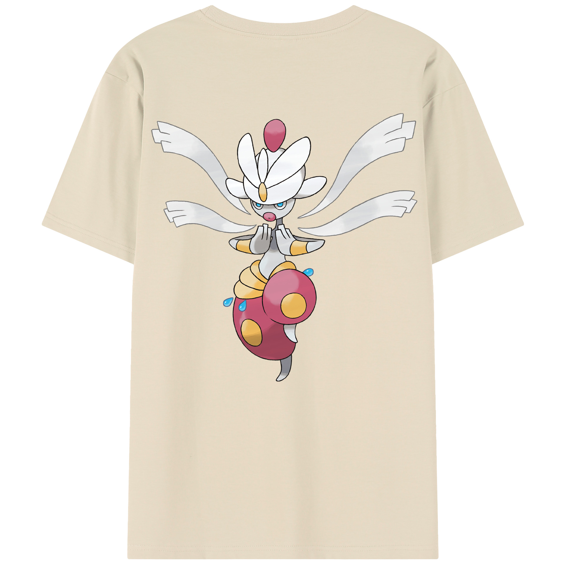 （画像用） ポケットモンスター Pokémon 綿100％半袖Tシャツ（背面プリント）
