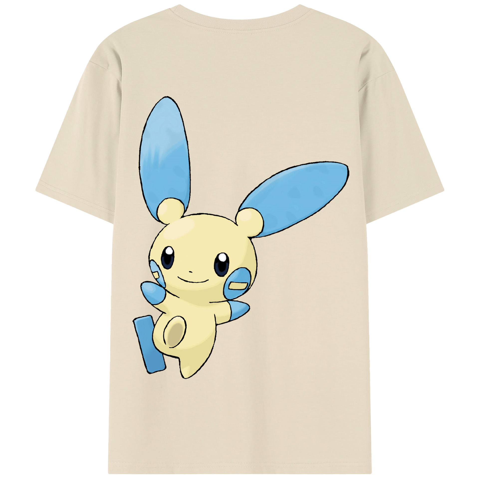 （画像用） ポケットモンスター Pokémon 綿100％半袖Tシャツ（背面プリント）