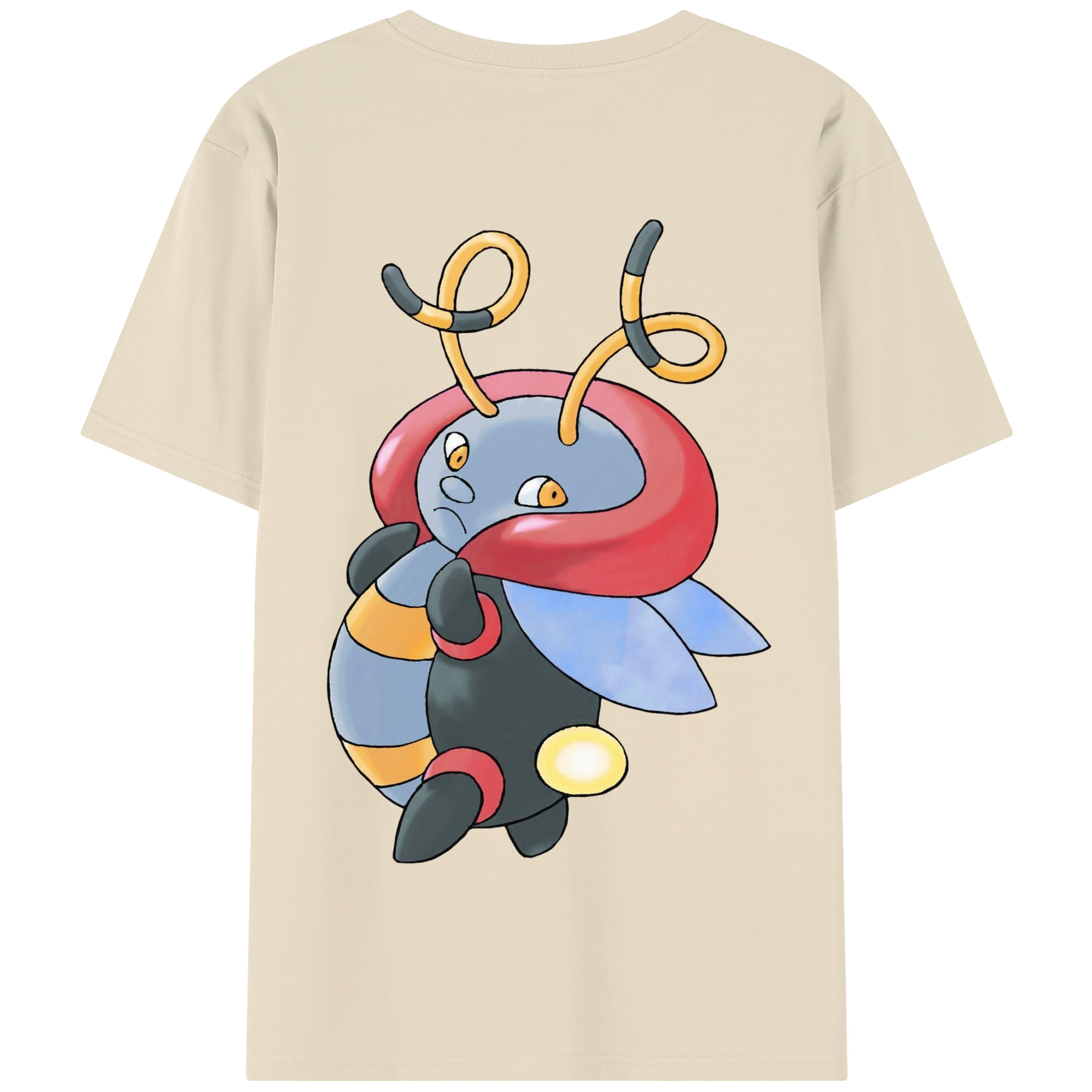 （画像用） ポケットモンスター Pokémon 綿100％半袖Tシャツ（背面プリント）