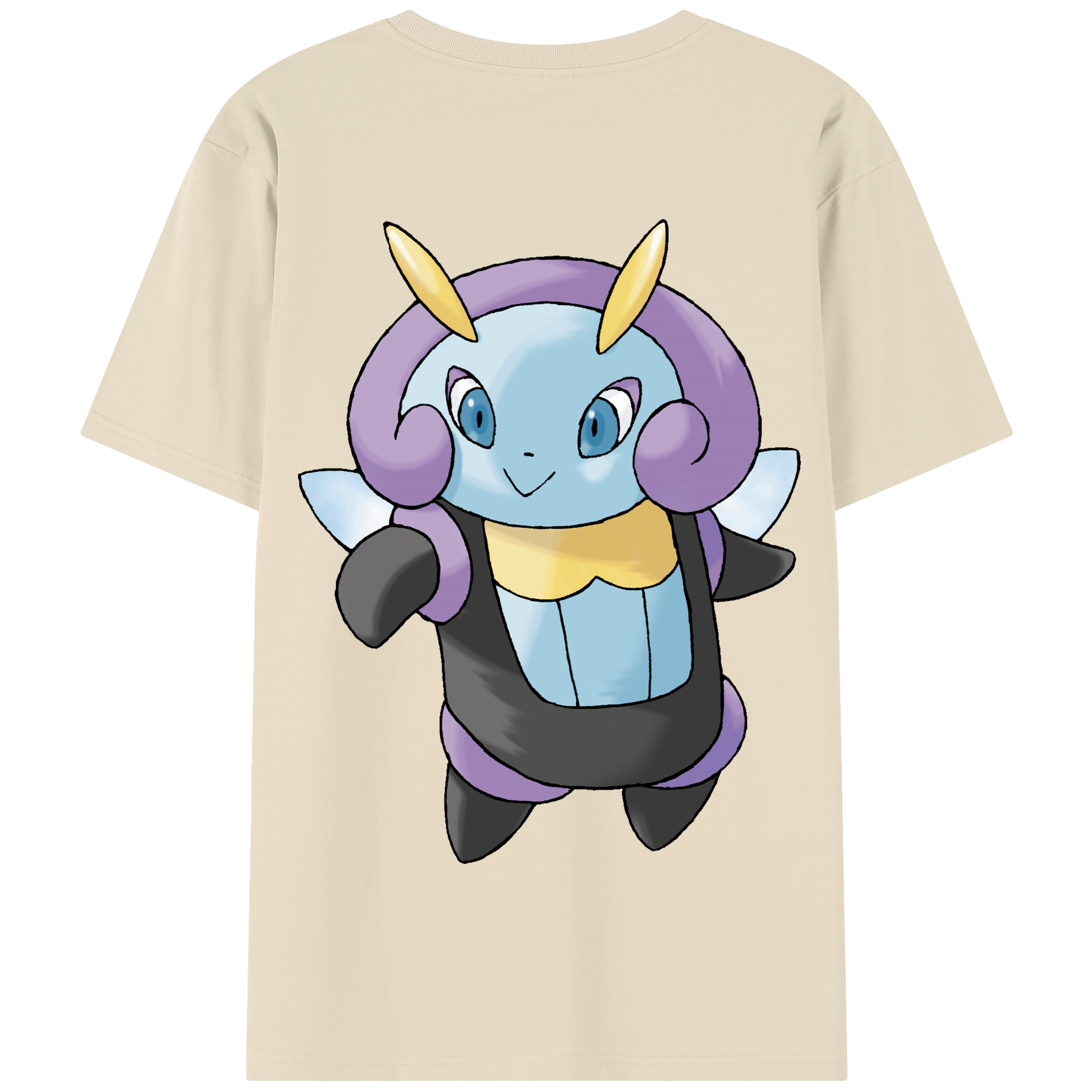 （画像用） ポケットモンスター Pokémon 綿100％半袖Tシャツ（背面プリント）