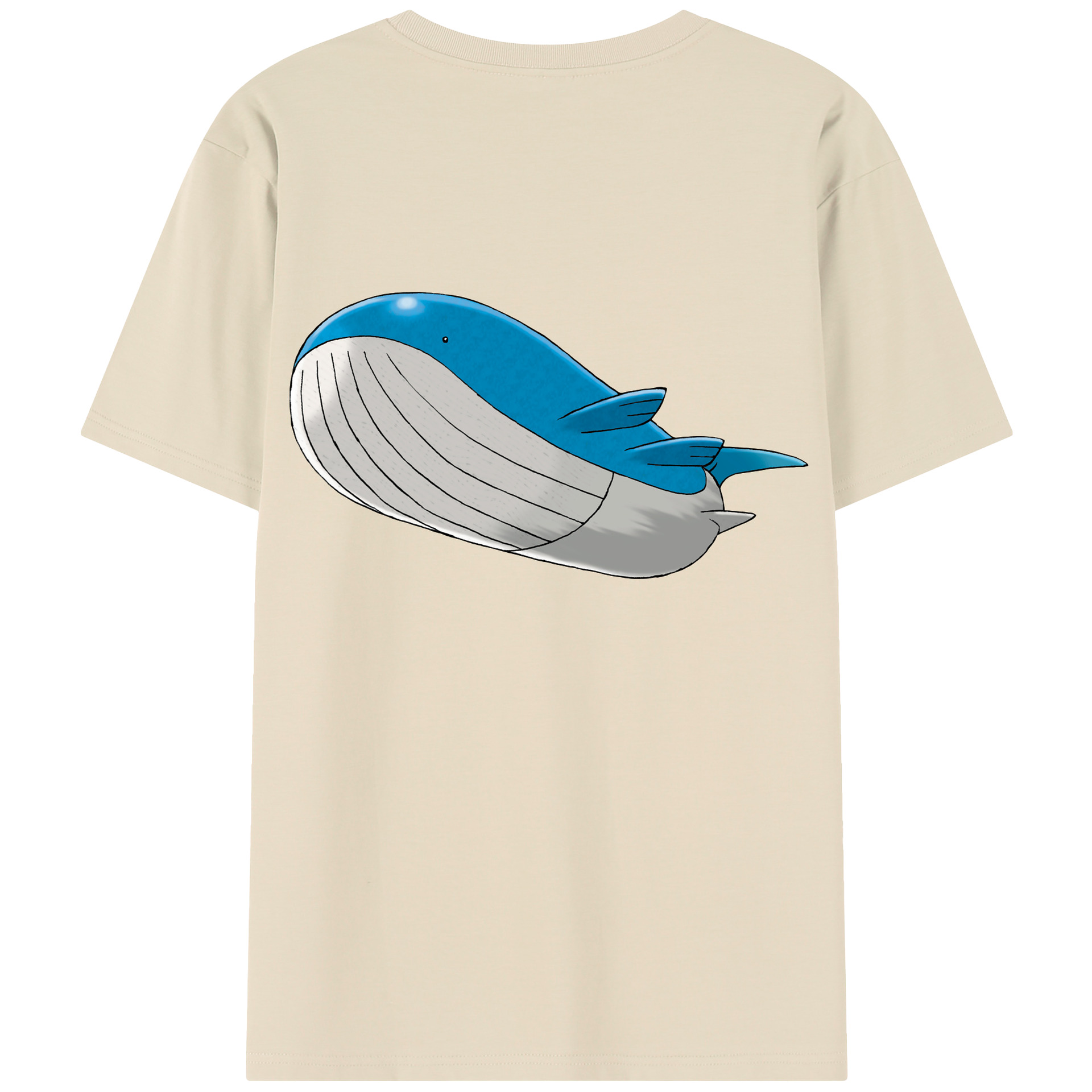 （画像用） ポケットモンスター Pokémon 綿100％半袖Tシャツ（背面プリント）