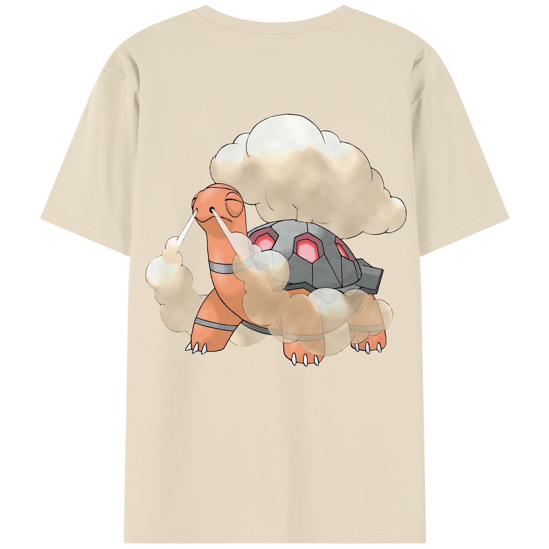 （画像用） ポケットモンスター Pokémon 綿100％半袖Tシャツ（背面プリント）