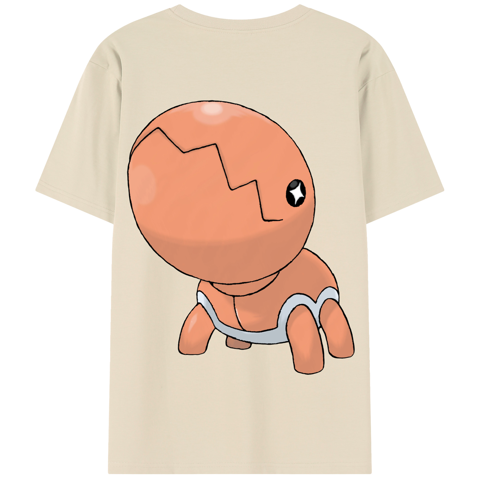 （画像用） ポケットモンスター Pokémon 綿100％半袖Tシャツ（背面プリント）