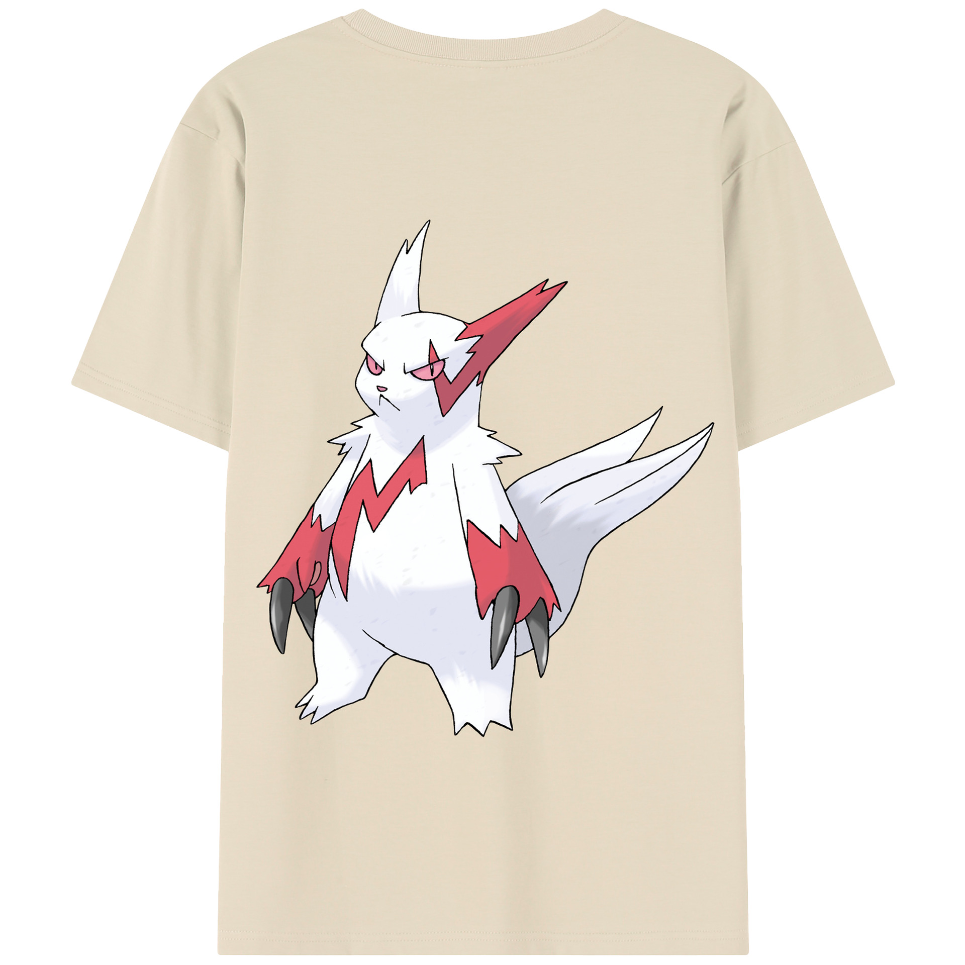 （画像用） ポケットモンスター Pokémon 綿100％半袖Tシャツ（背面プリント）