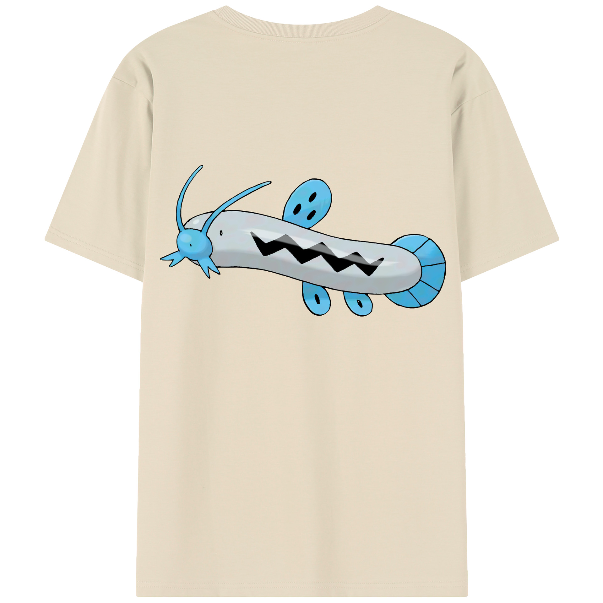 （画像用） ポケットモンスター Pokémon 綿100％半袖Tシャツ（背面プリント）