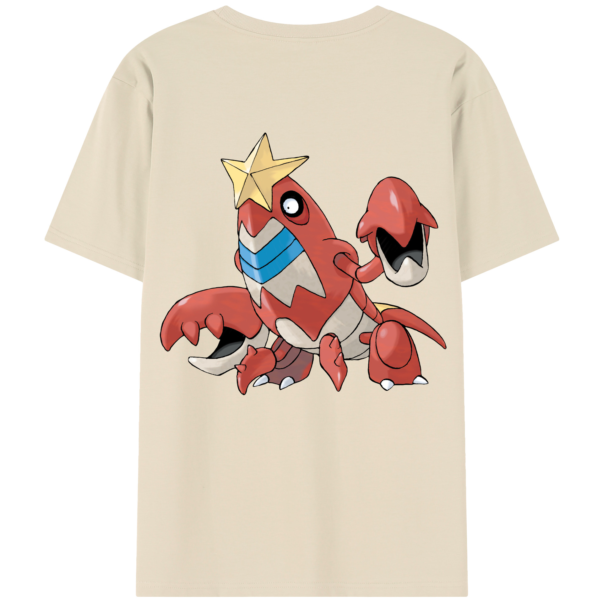 （画像用） ポケットモンスター Pokémon 綿100％半袖Tシャツ（背面プリント）