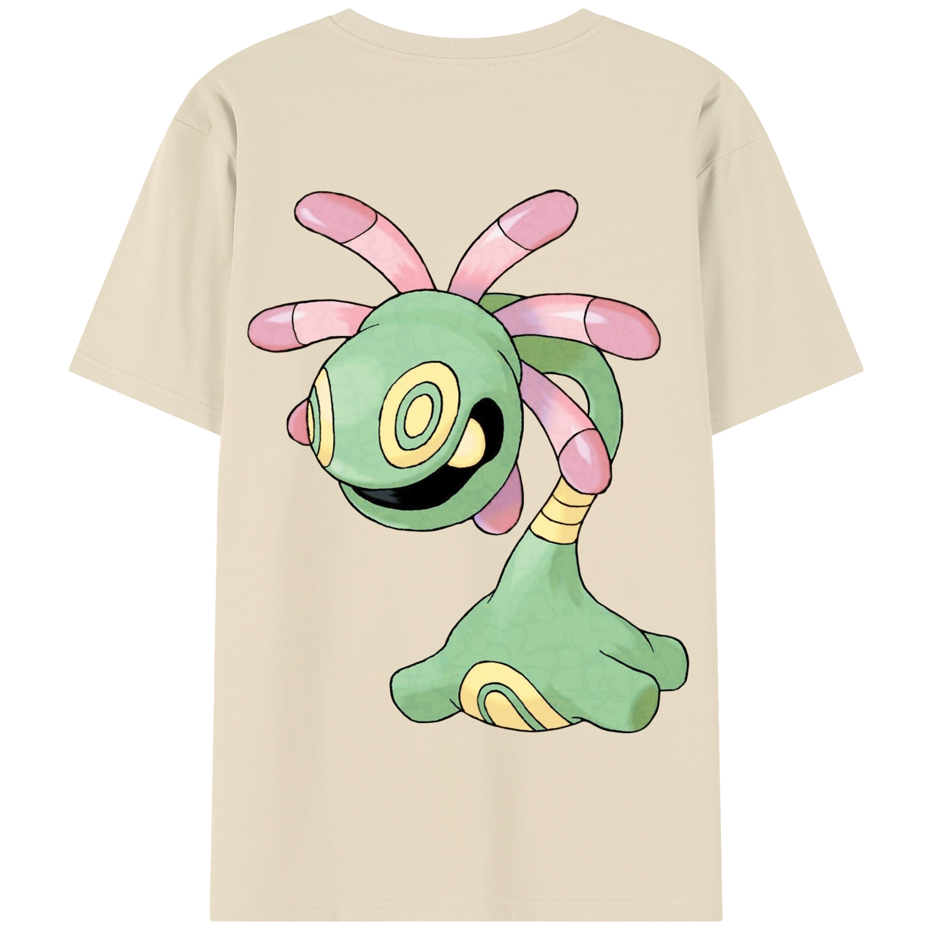 （画像用） ポケットモンスター Pokémon 綿100％半袖Tシャツ（背面プリント）