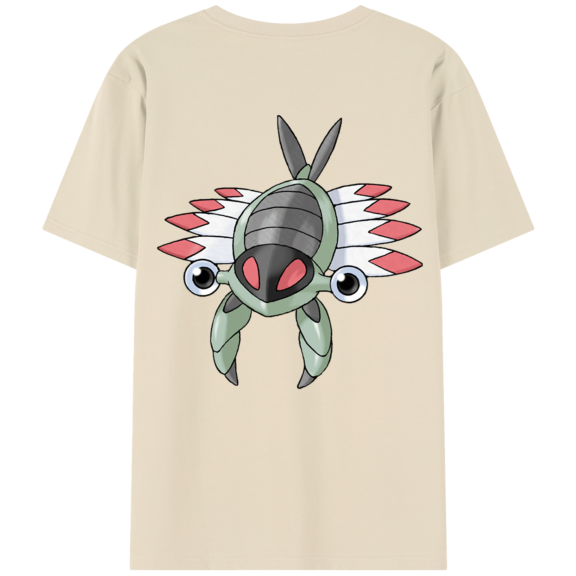 （画像用） ポケットモンスター Pokémon 綿100％半袖Tシャツ（背面プリント）