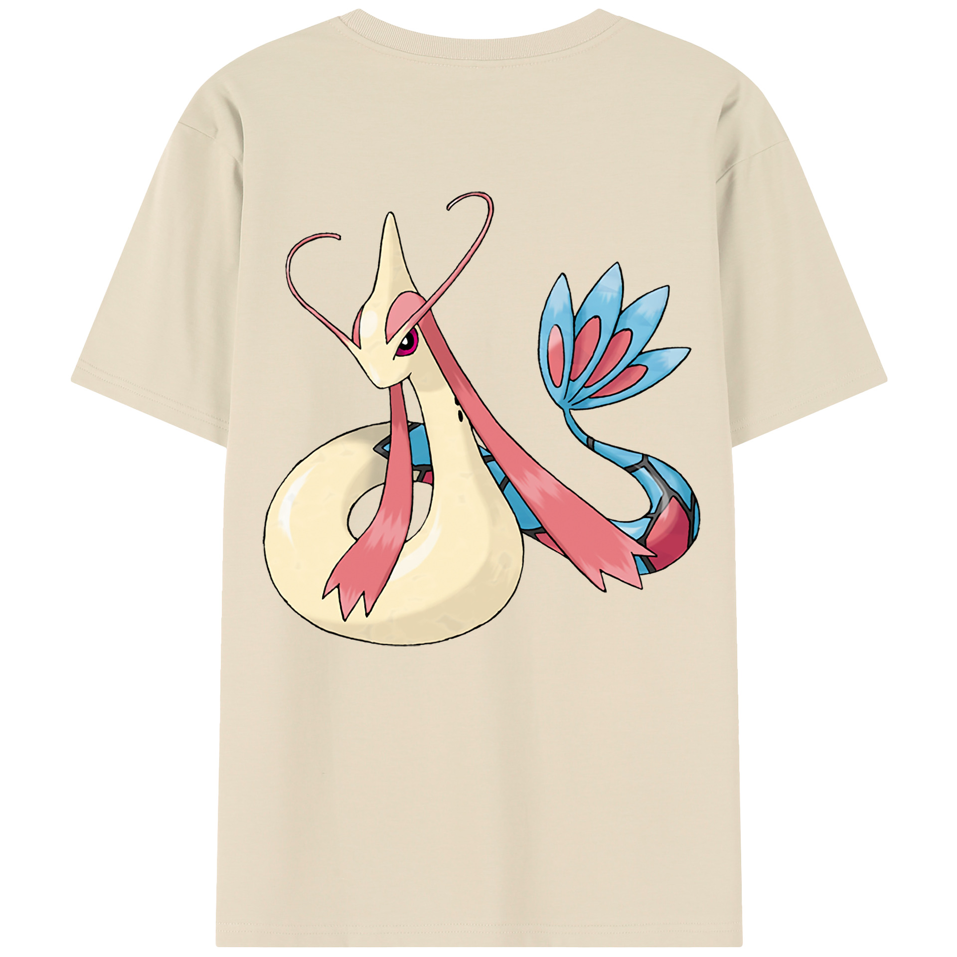 （画像用） ポケットモンスター Pokémon 綿100％半袖Tシャツ（背面プリント）
