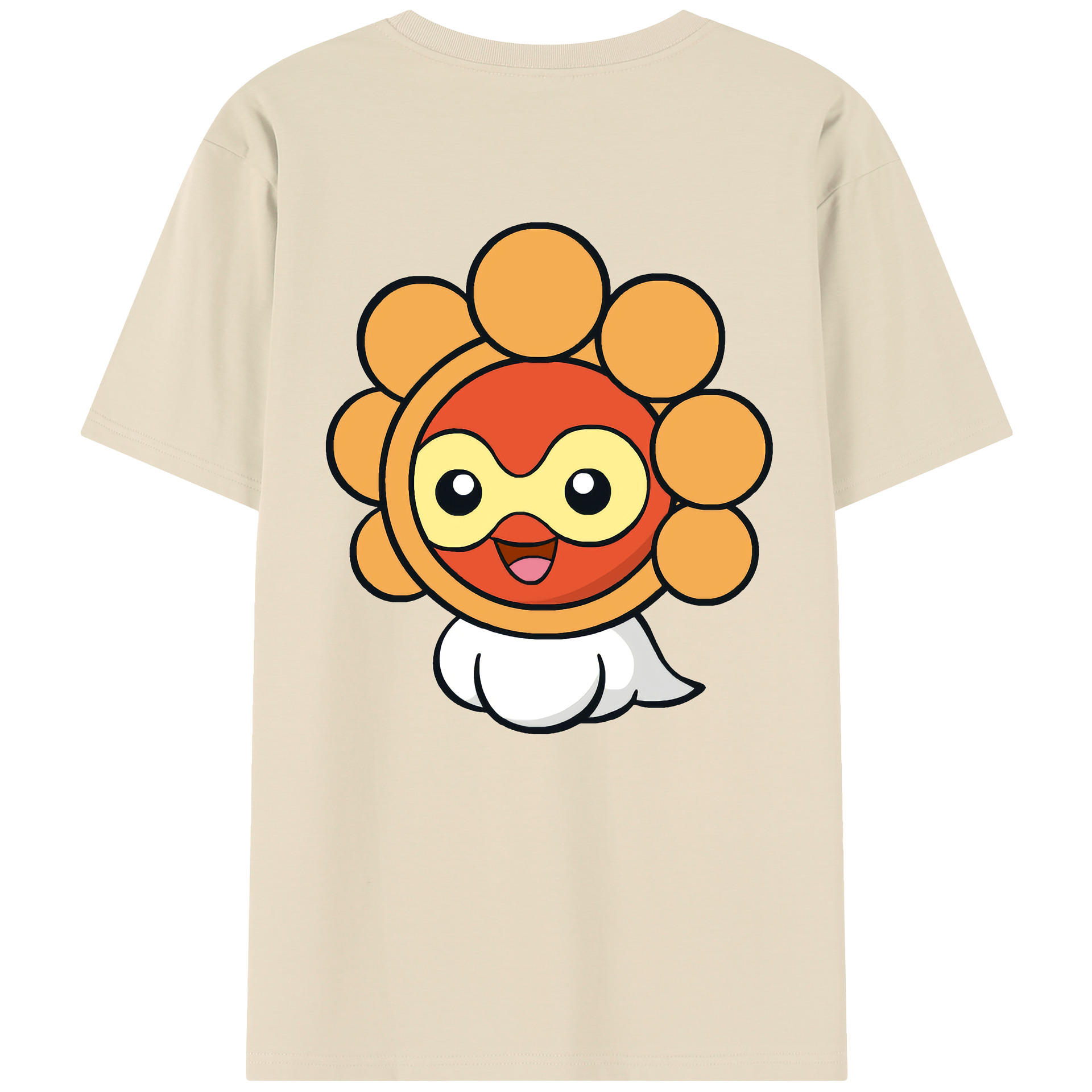 （画像用） ポケットモンスター Pokémon 綿100％半袖Tシャツ（背面プリント）