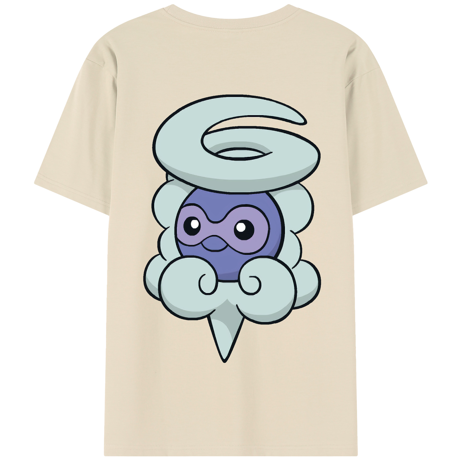 （画像用） ポケットモンスター Pokémon 綿100％半袖Tシャツ（背面プリント）