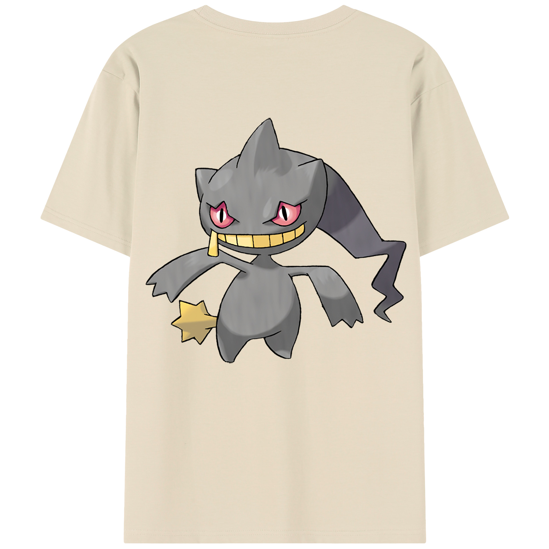 （画像用） ポケットモンスター Pokémon 綿100％半袖Tシャツ（背面プリント）
